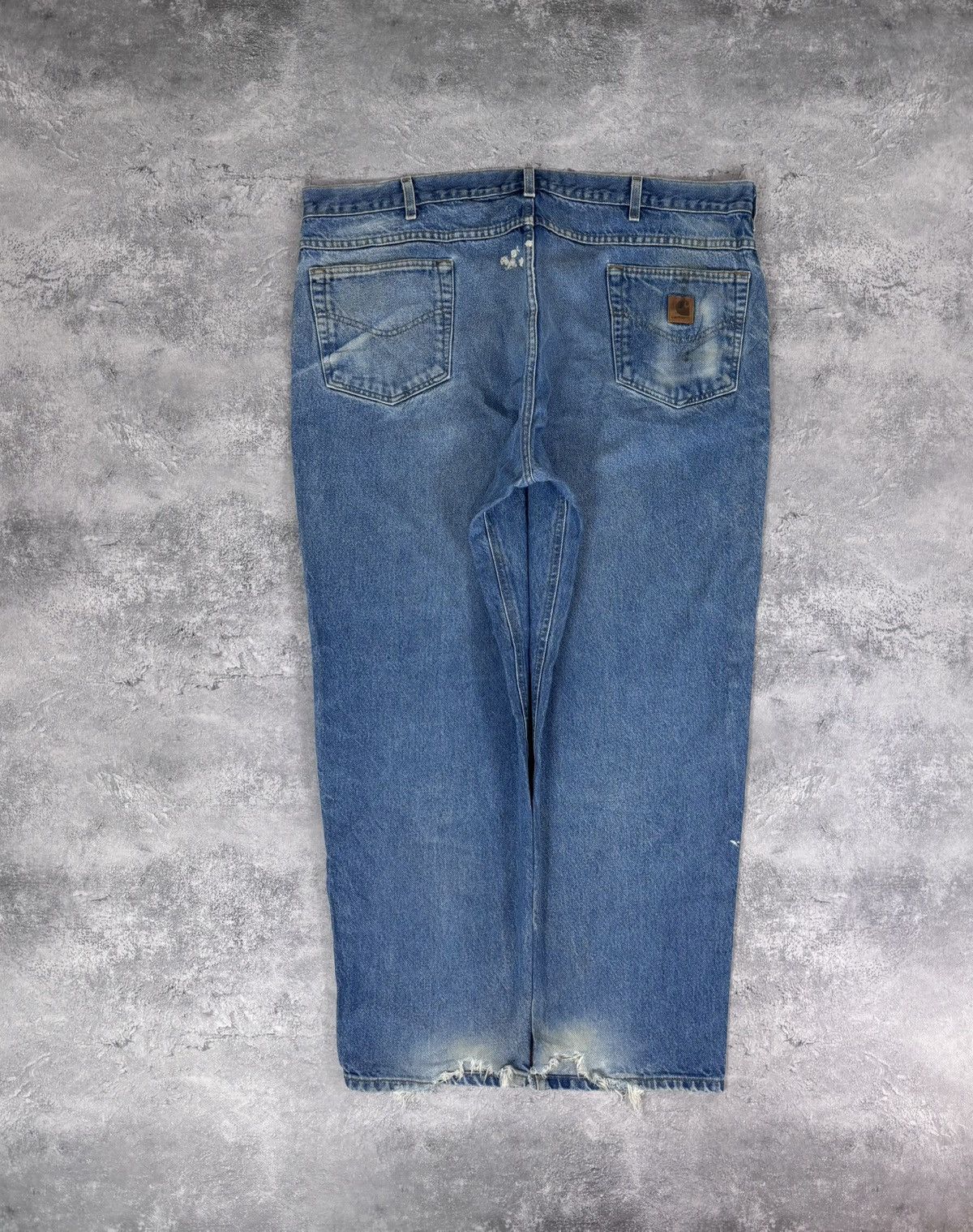 Carhartt Vintage Carhartt Men’s Denim Jeans Faded Light Blue Workwear Size US 44 / EU 60 - 1 Thumbnail
