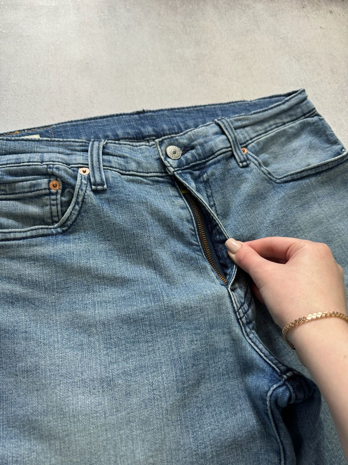 Levi's × Vintage Vintage Levis 511 Jeans Denim Pants Straight Premium W34 L30 Size US 34 / EU 50 - 8 Thumbnail