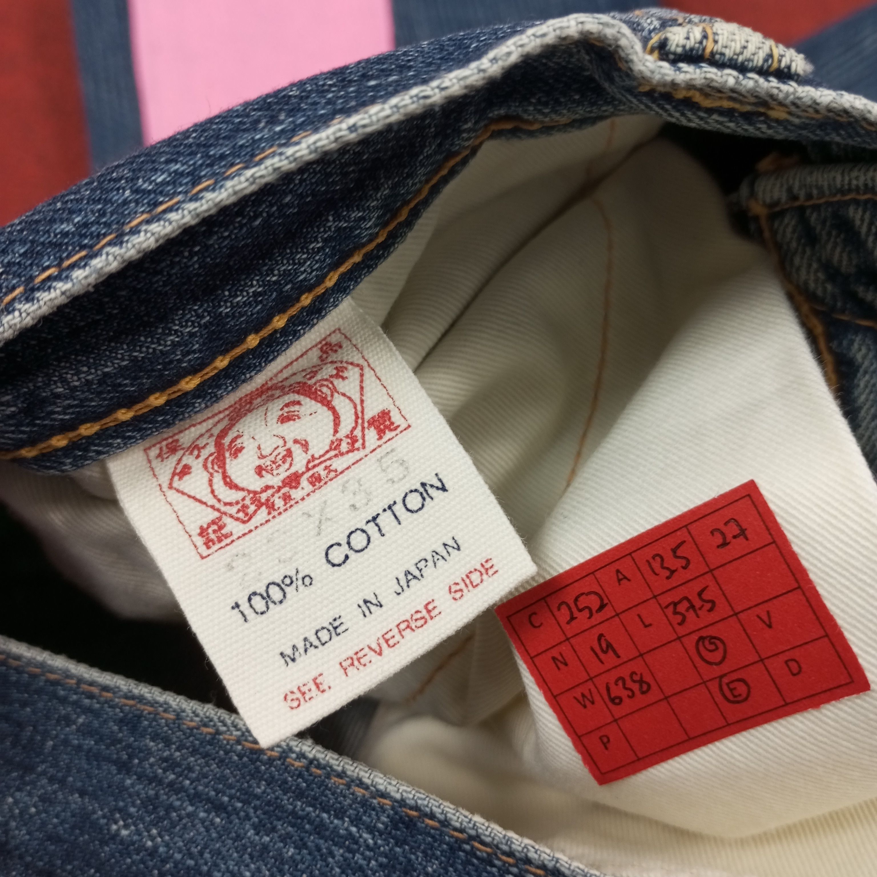 Evisu Evisu Japanese Brand Custom Daicock Jeans c252n19 Size US 27 - 13 Thumbnail