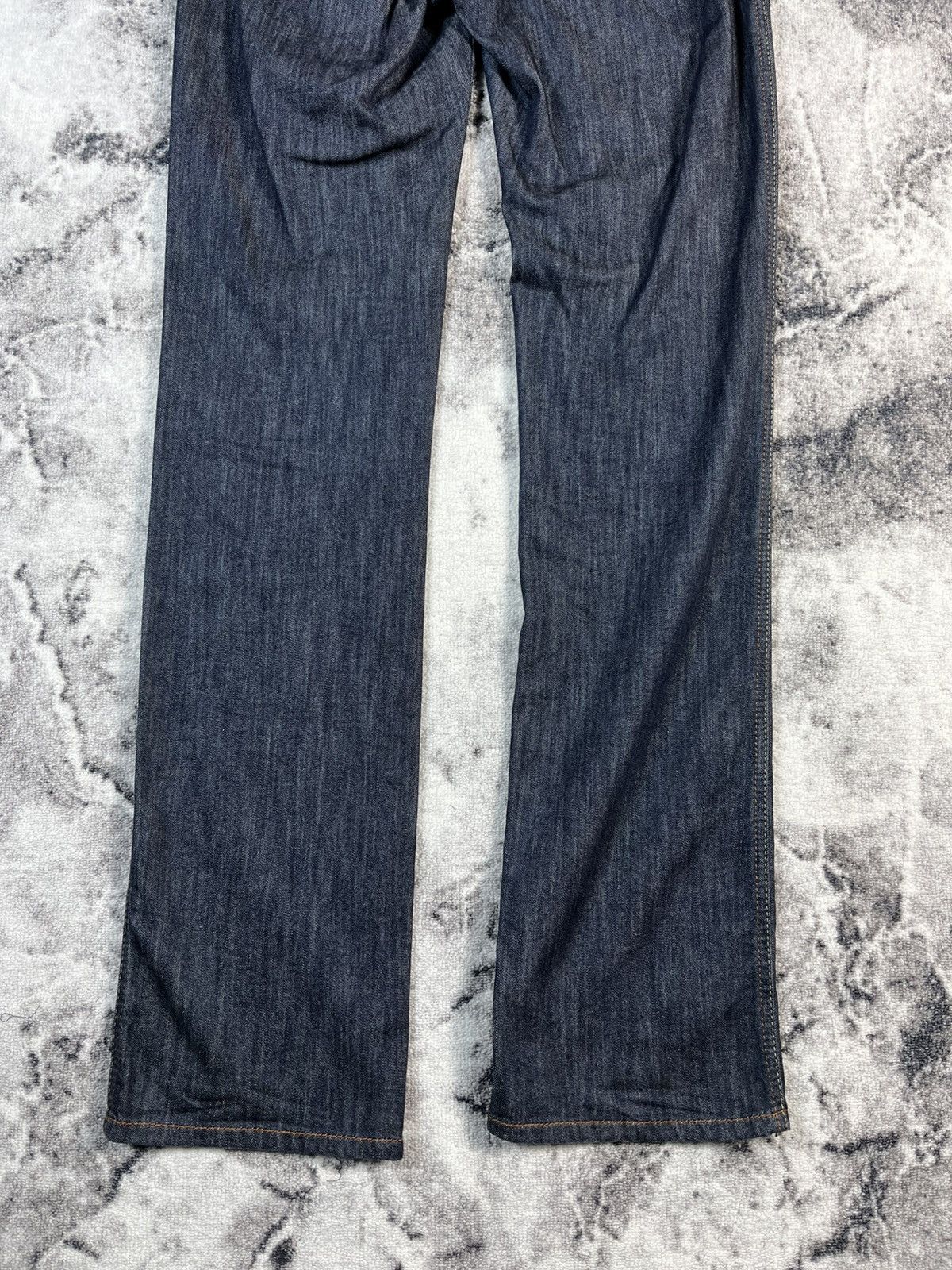 Armani Armani Jeans AJ Metal Logo Indigo Denim Jeans Size US 30 / EU 46 - 10 Thumbnail