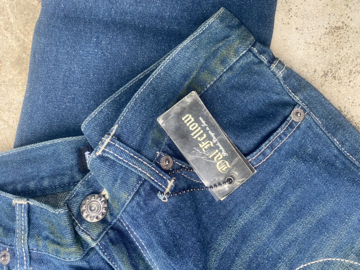 If Six Was Nine × Japanese Brand Flare Jeans Dal Fellow Distressed Patch work Size US 31 - 25 Thumbnail