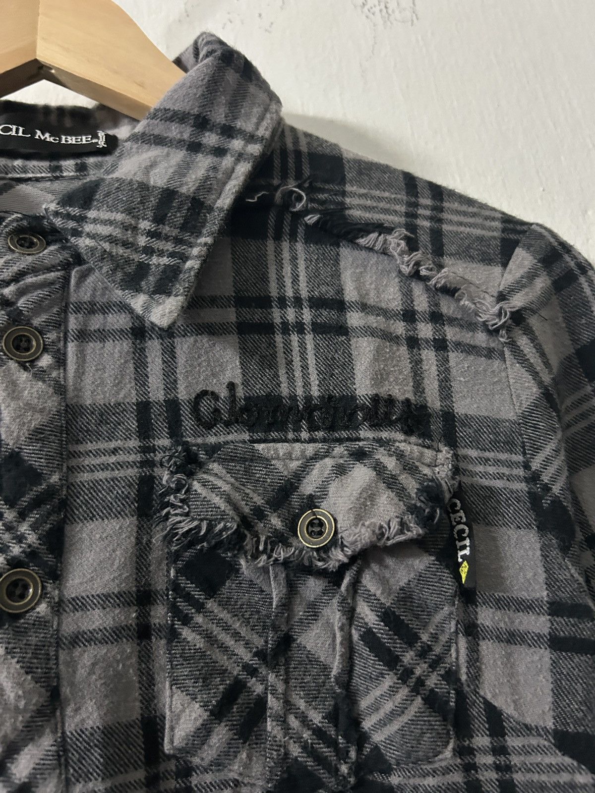 Beauty Beast Cecil Mcbee Checked Distressed Punk Style Size XS / US 0-2 / IT 36-38 - 5 Thumbnail