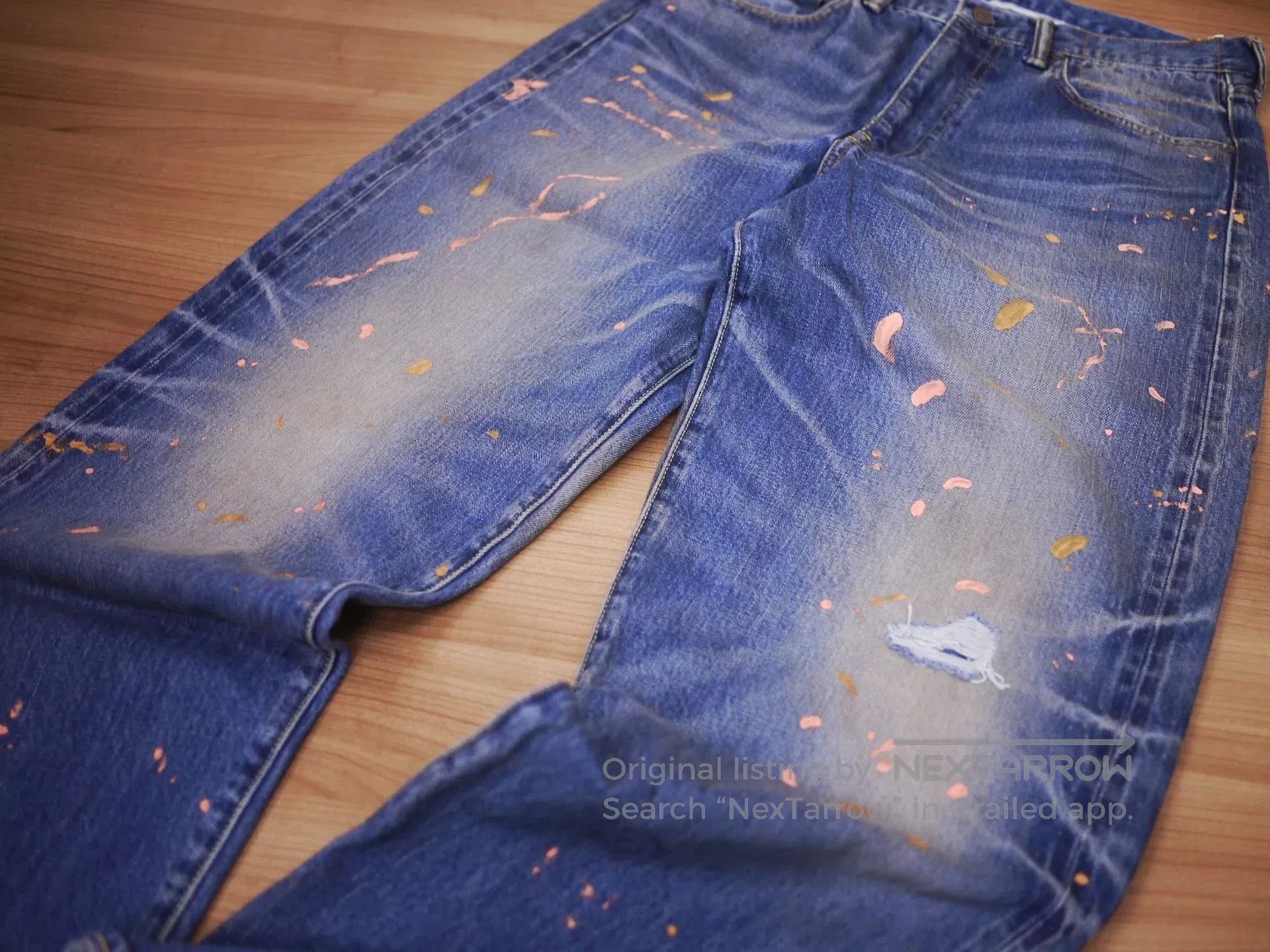 Visvim visvim social sculpture wide-leg jeans. Size US 32 / EU 48 - 3 Thumbnail