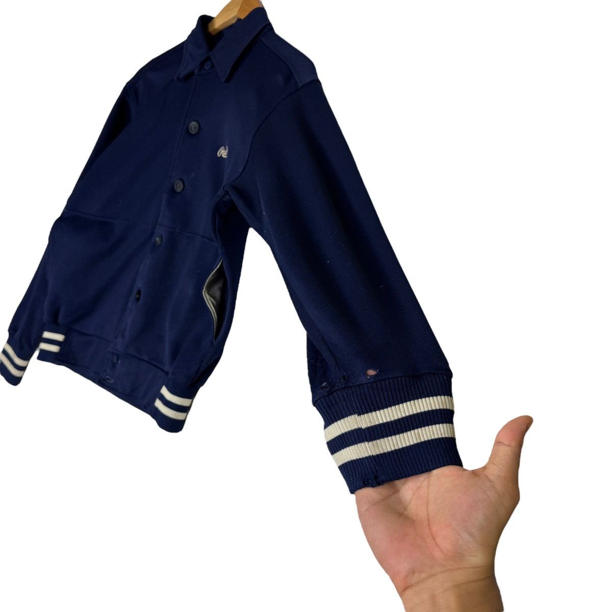 Asics Rawlings By Asics Casual Button Up Jacket Size US S / EU 44-46 / 1 - 9 Thumbnail