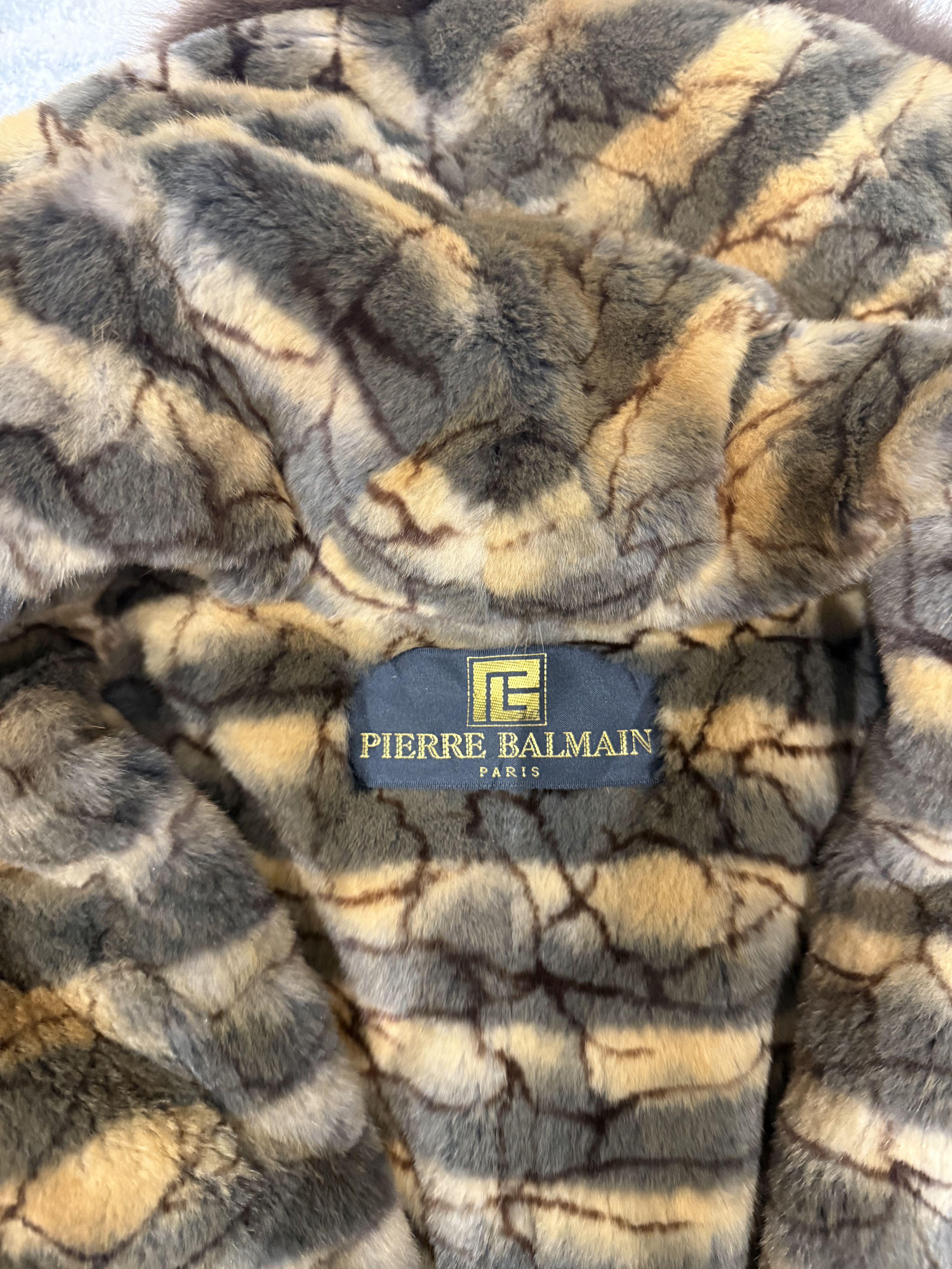 Pierre Balmain VTG Pierre Balmain Fur Lining Jacket Size US L / EU 52-54 / 3 - 5 Thumbnail