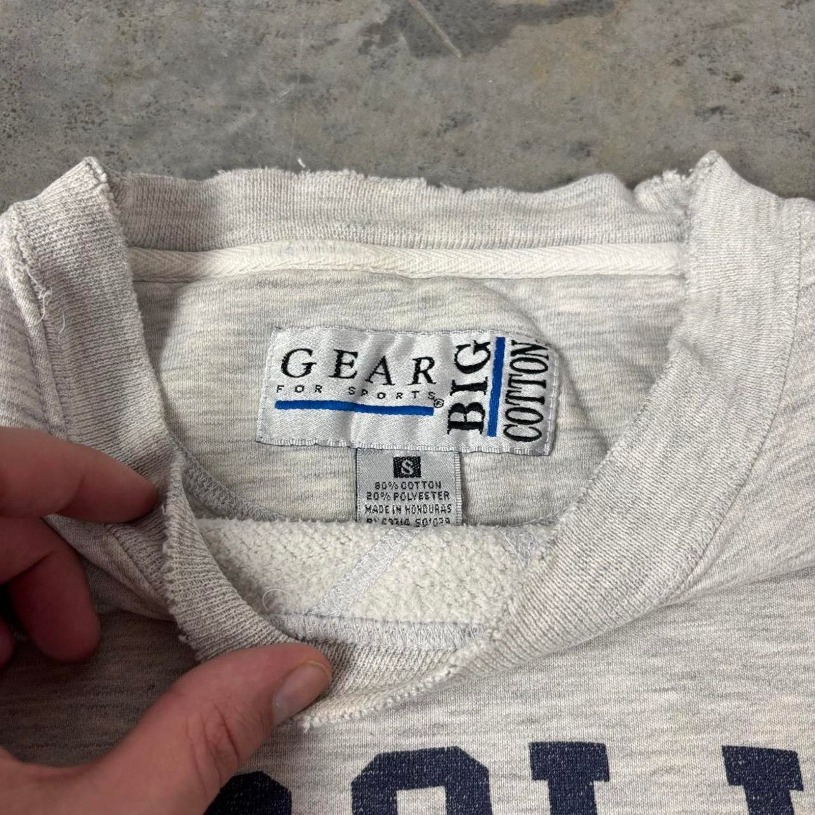 Vintage 90s Distressed Carolina Tar Heels Crewneck Grunge College Size US S / EU 44-46 / 1 - 4 Thumbnail