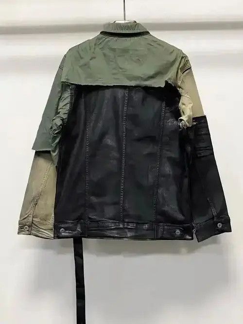 Japanese Brand Brushed Wax Spliced Denim Coat Size US M / EU 48-50 / 2 - 5 Thumbnail