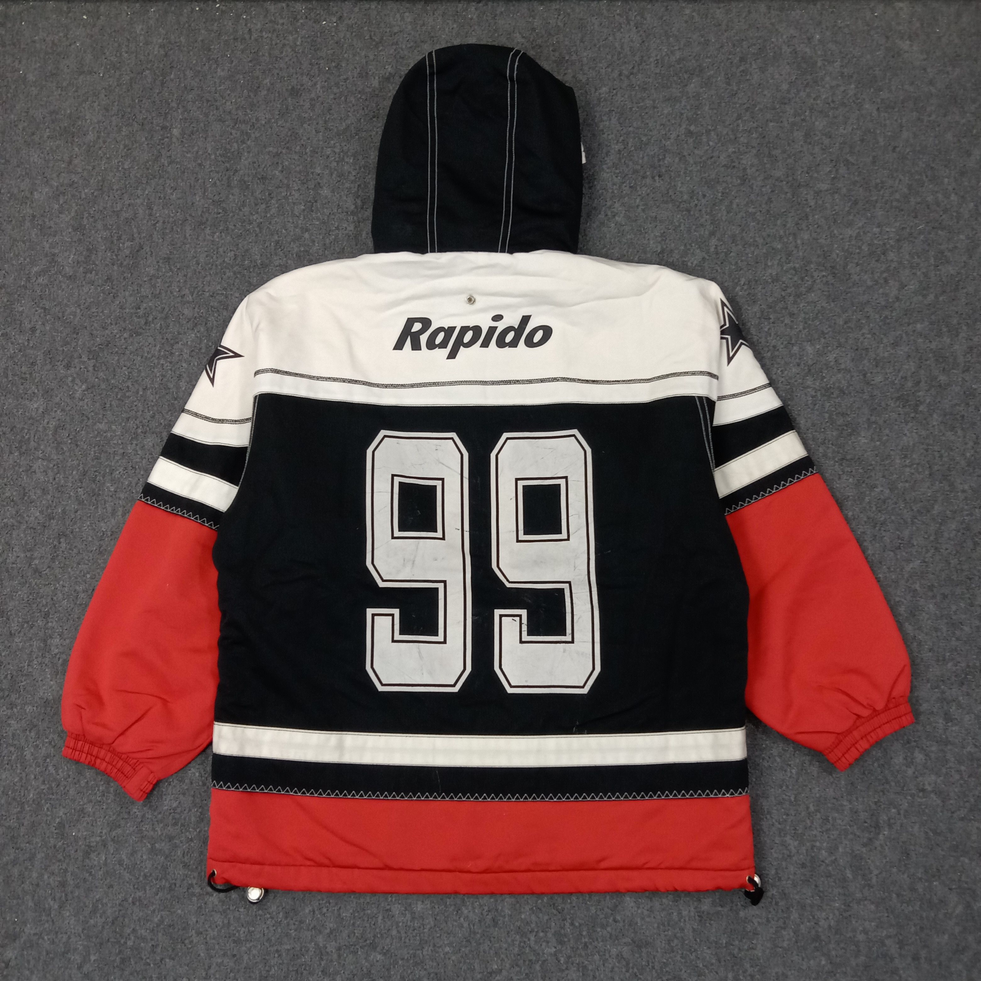 Japanese Brand Rapido Winter Universiade Jacket Hoodie C251N4 Size US XXL / EU 58 / 5 - 7 Thumbnail