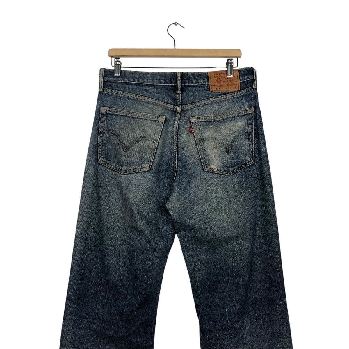 Levi's 📌Vintage Levi's Lot 533 Denim Jeans Worker Wear Size US 34 / EU 50 - 11 Thumbnail