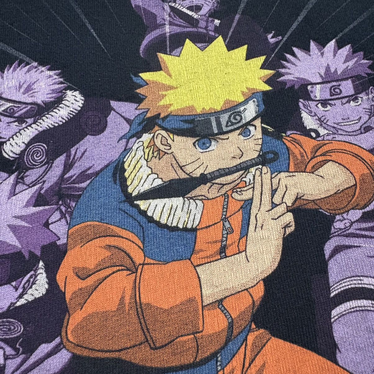 Anime Vintage Anime Shirt Naruto Clone Jutsu 2002 Size US L / EU 52-54 / 3 - 4 Thumbnail