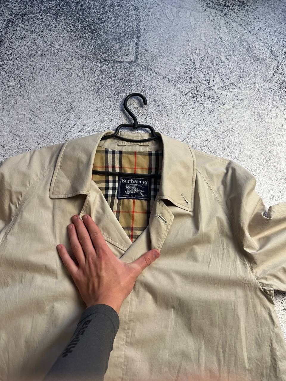 Burberry Burberrys Vintage Trench Coat Size S / US 4 / IT 40 - 3 Thumbnail