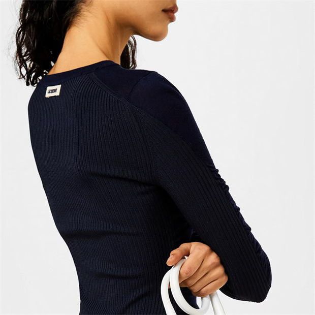 Jacquemus o1g2r1mq1024 Mini Dresses in Dark Navy Size M / US 6-8 / IT 42-44 - 3 Thumbnail