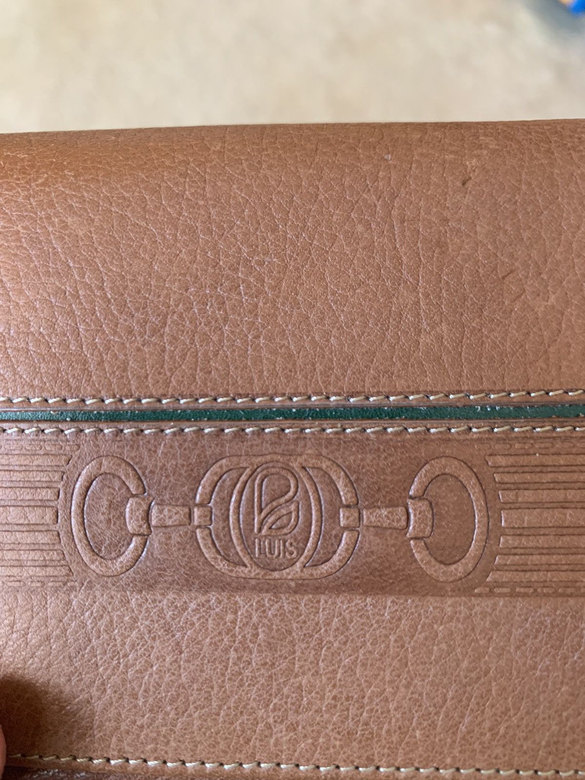 Designer × Other × Vintage Vintage 80s Designer Wallet Italian Leather (from Italy) Size ONE SIZE - 3 Thumbnail