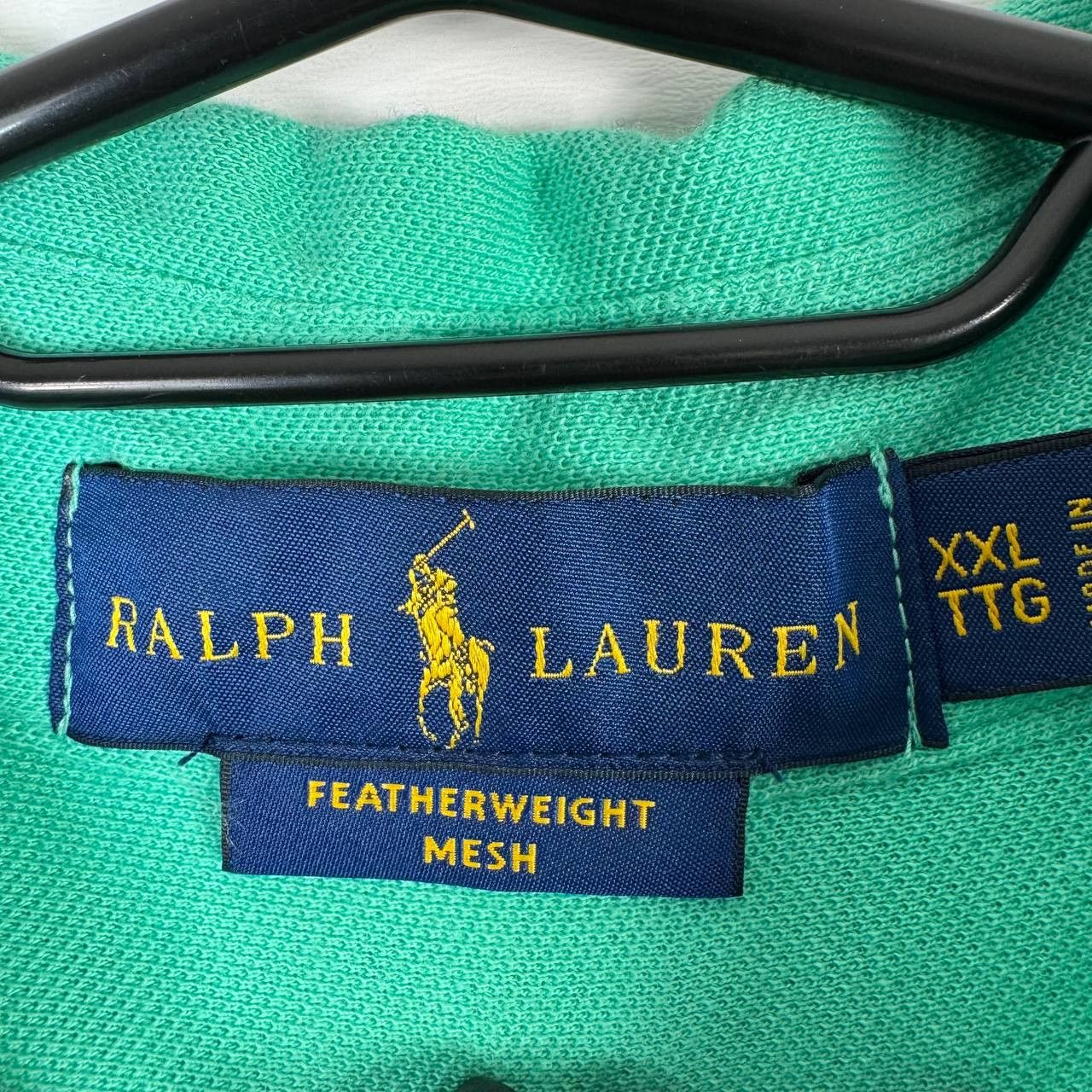 Polo Ralph Lauren Ralph Lauren Mens Green Featherweight Mesh Button Down XXL Size US XXL / EU 58 / 5 - 3 Thumbnail