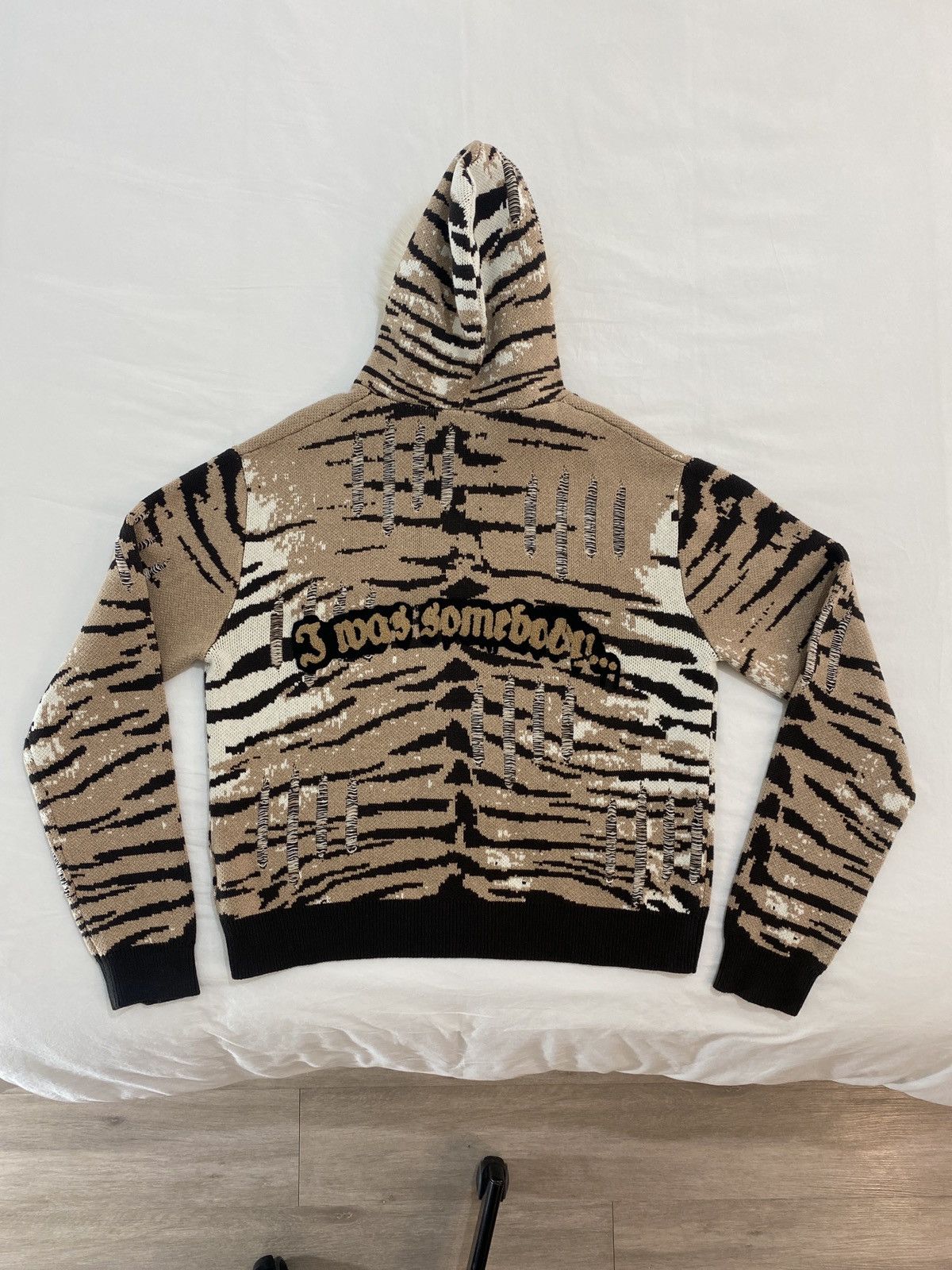 Racer Worldwide Racer Worldwide Tiger Knit Hoodie | Grailed