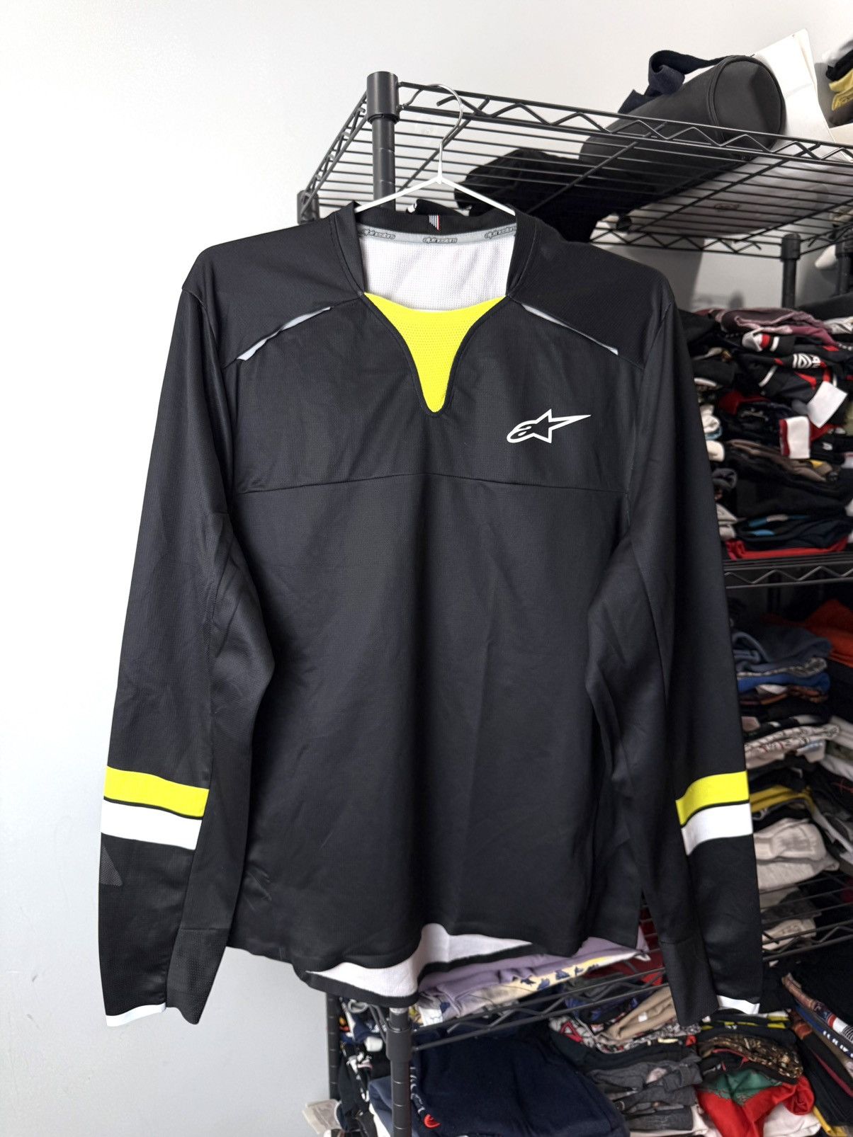 Alpinestars Vintage Alpinestars Motocross Longsleeve Suzuki Yamaha KTM Size US L / EU 52-54 / 3 - 1 Thumbnail