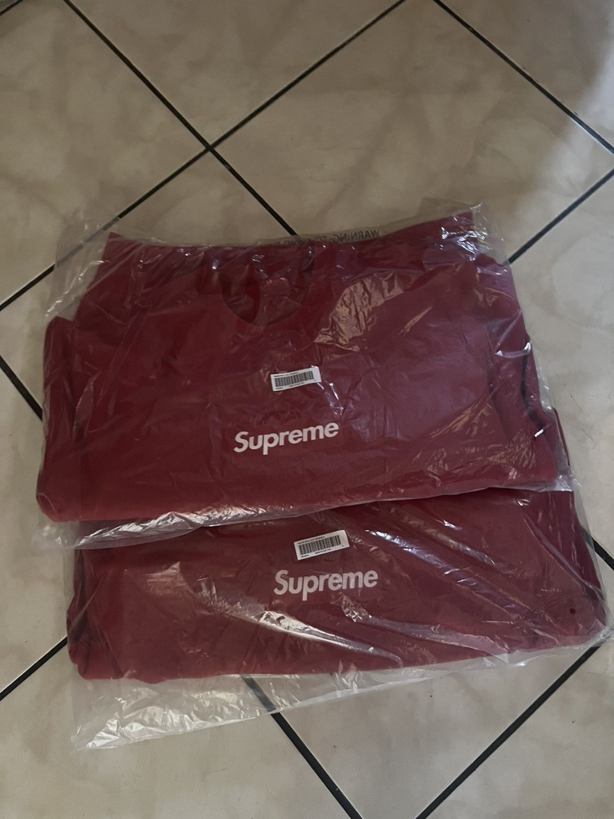 Supreme washed crew neck ds