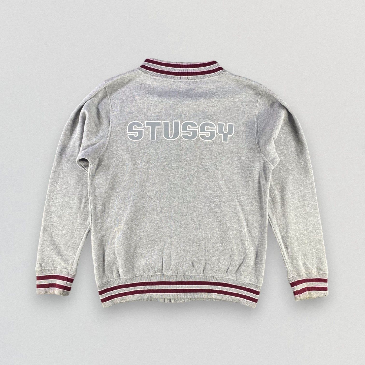 Stussy Stussy Spell Out Varsity Jacket Size US L / EU 52-54 / 3 - 3 Thumbnail