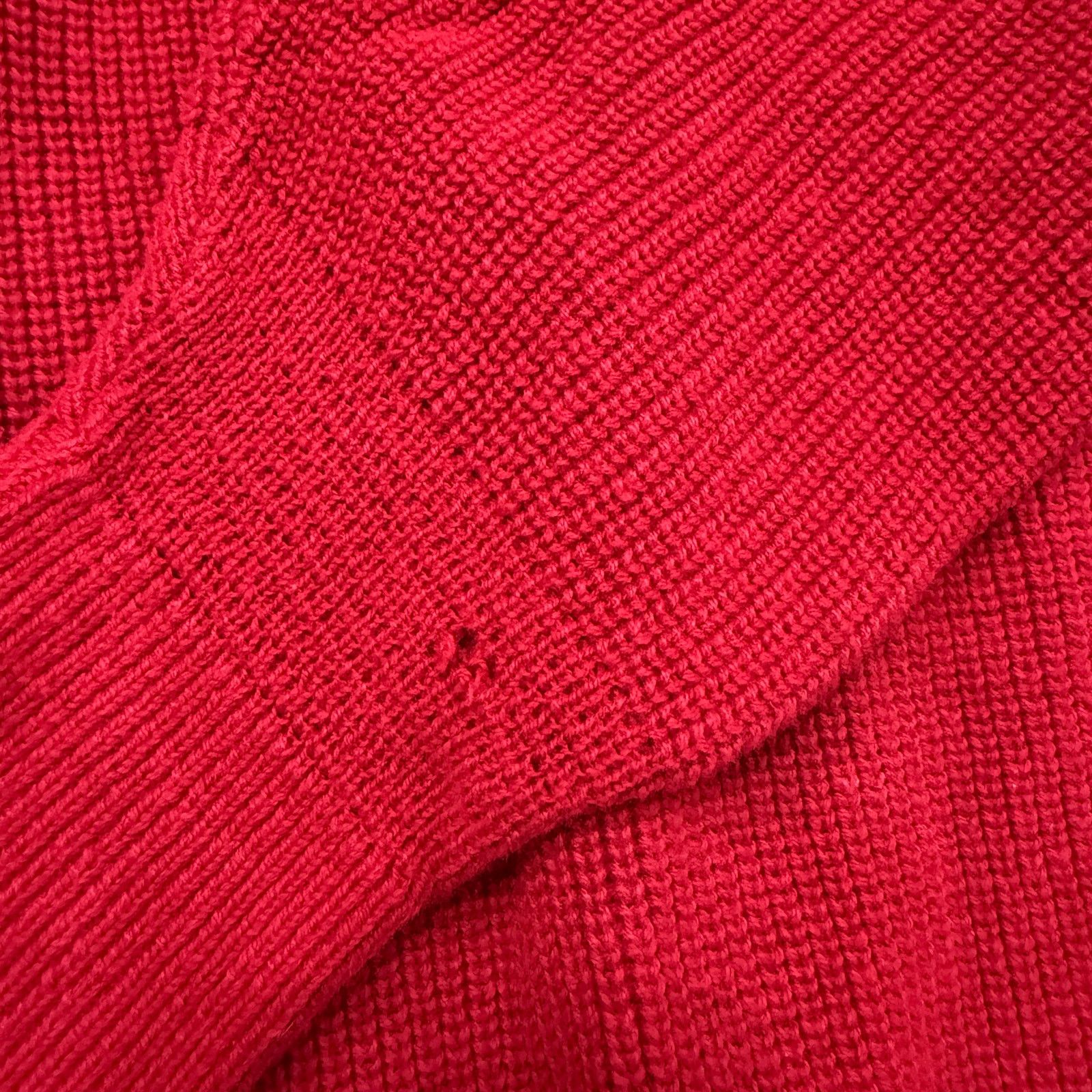 L.L. Bean Vintage LL Bean Fisherman Sweater Men's Extra Large Red 90s Size US XL / EU 56 / 4 - 4 Thumbnail