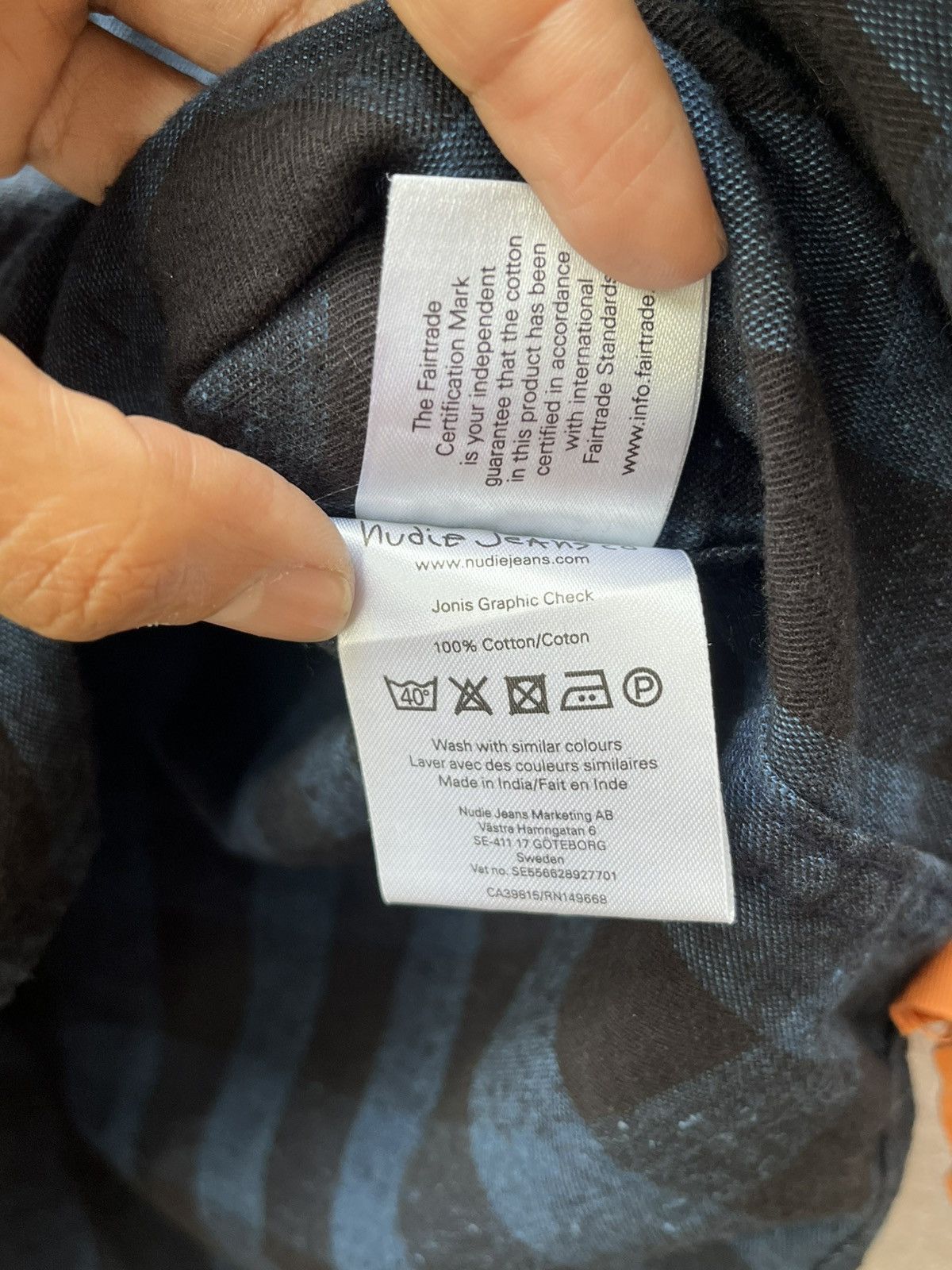Nudie Jeans Nudie jeans organic cotton Plaid flanel Size US XS / EU 42 / 0 - 8 Thumbnail