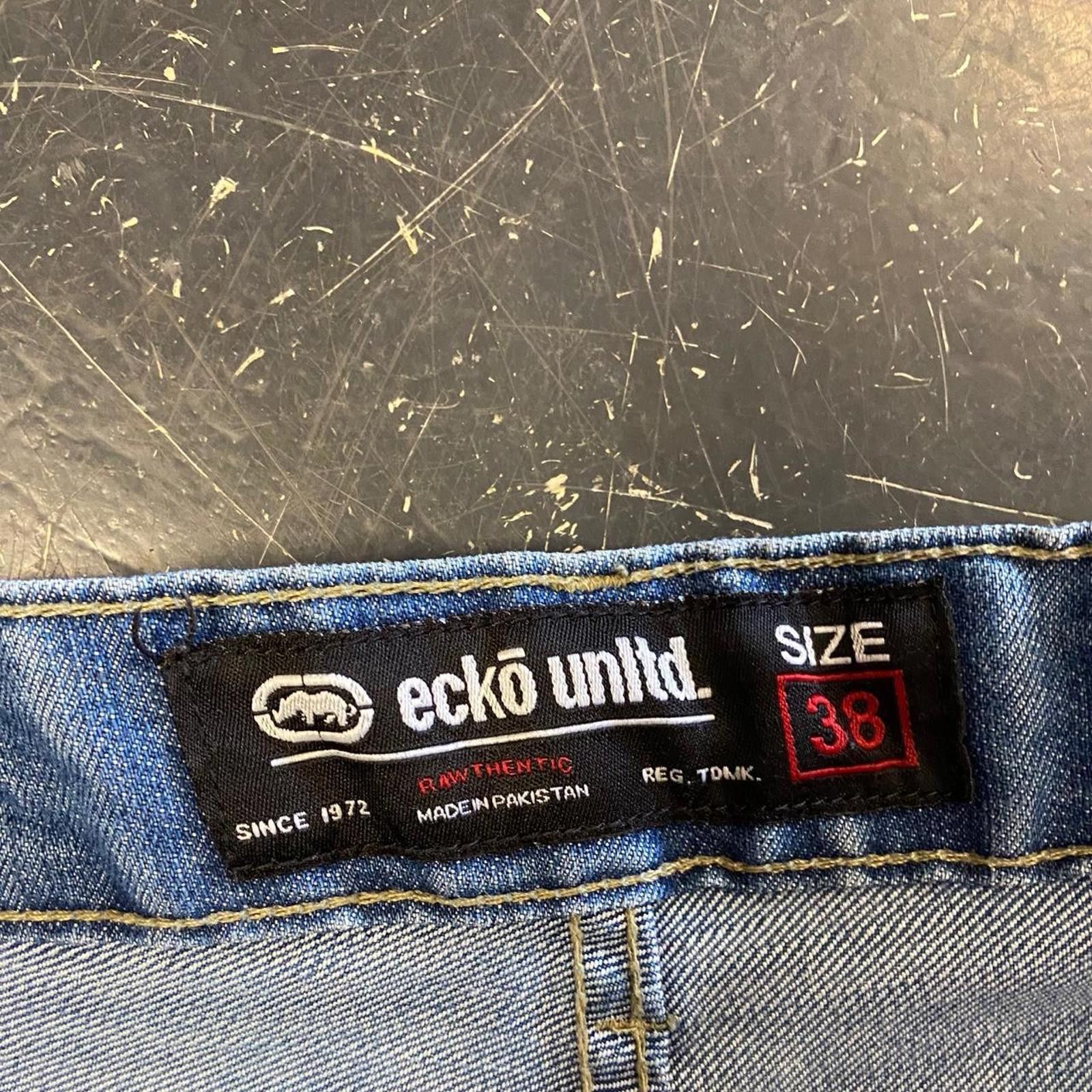 Ecko Unltd. × JNCO Y2K Ecko Unltd Baggy Jorts Size US 38 / EU 54 - 7 Thumbnail
