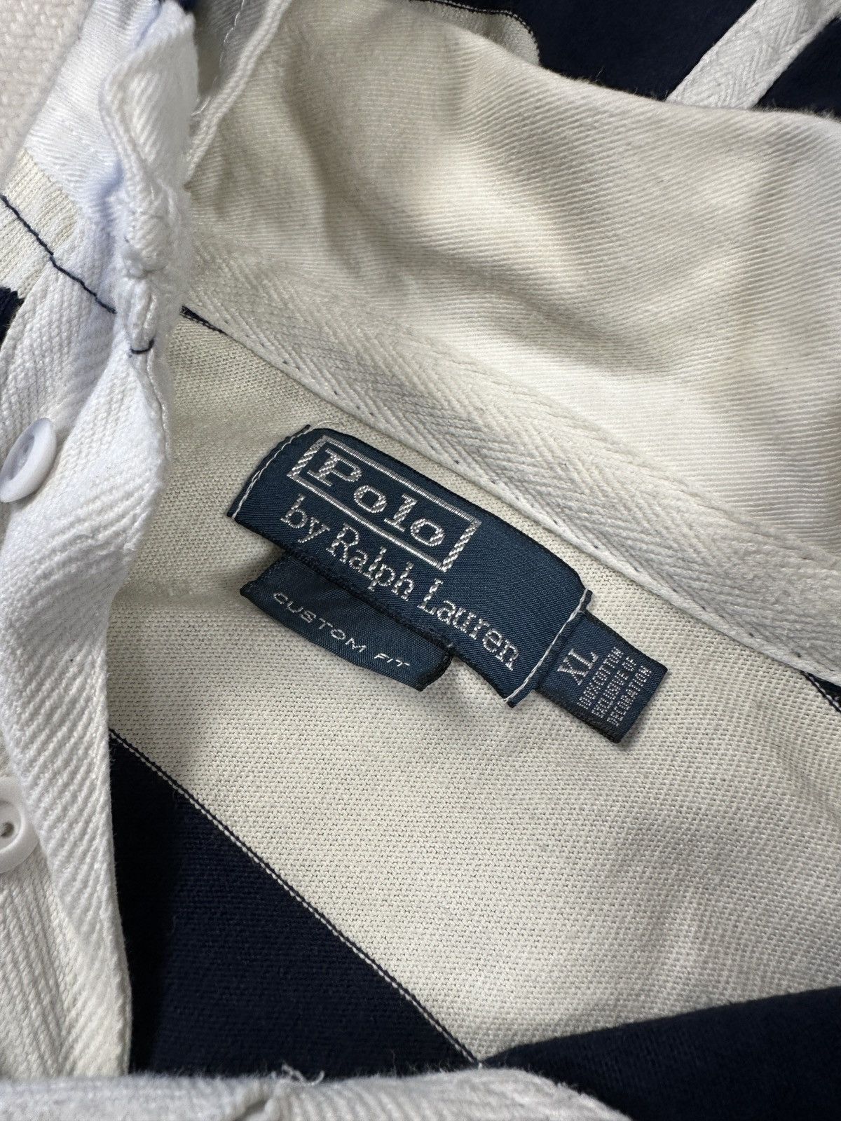 Polo Ralph Lauren × Vintage Vintage Polo Ralph Lauren Rugbys Long Polos Streetwear Rare Size US XL / EU 56 / 4 - 3 Thumbnail