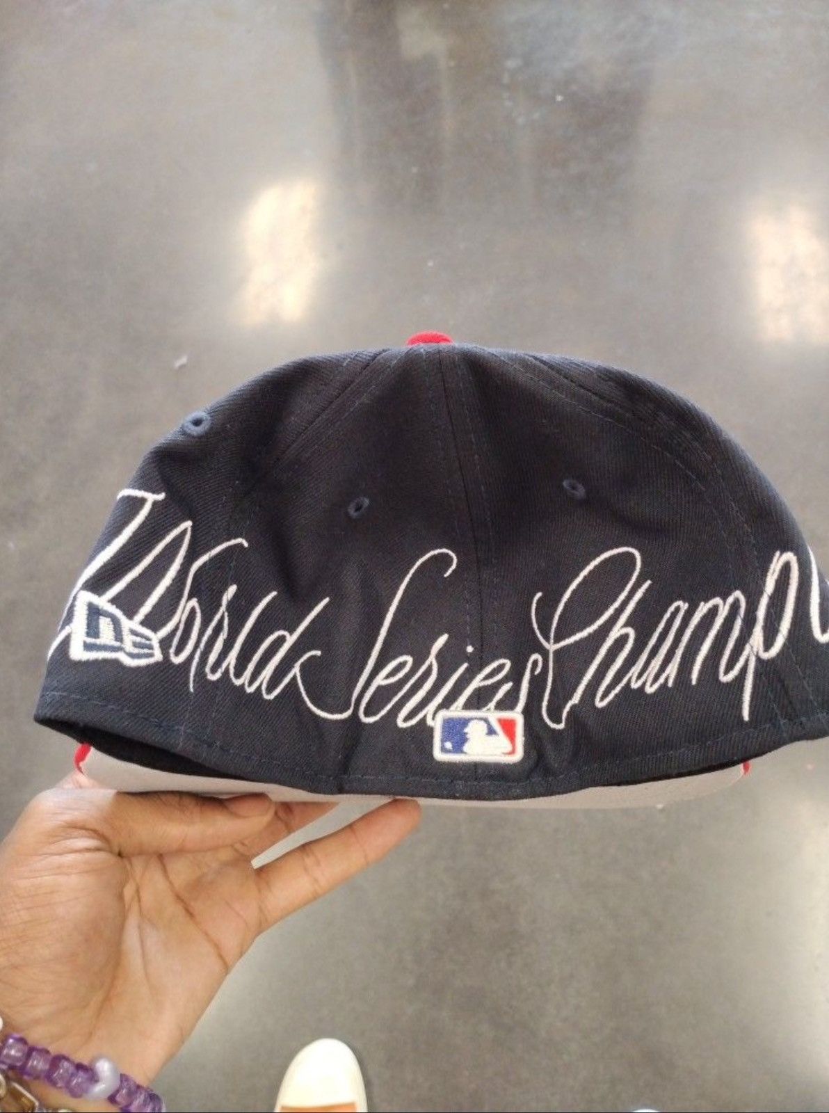 New Era New Era ATL Braves World Series Champions Fitted Size 34 - 8 Thumbnail