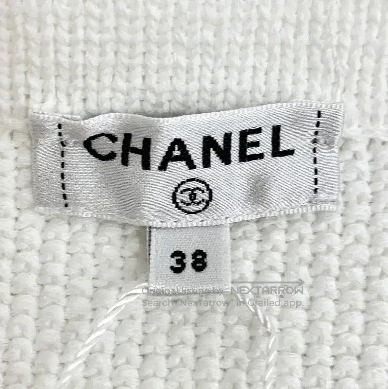 Chanel Chanel White Knitted Pullover Sweater . Size S / US 4 / IT 40 - 6 Thumbnail