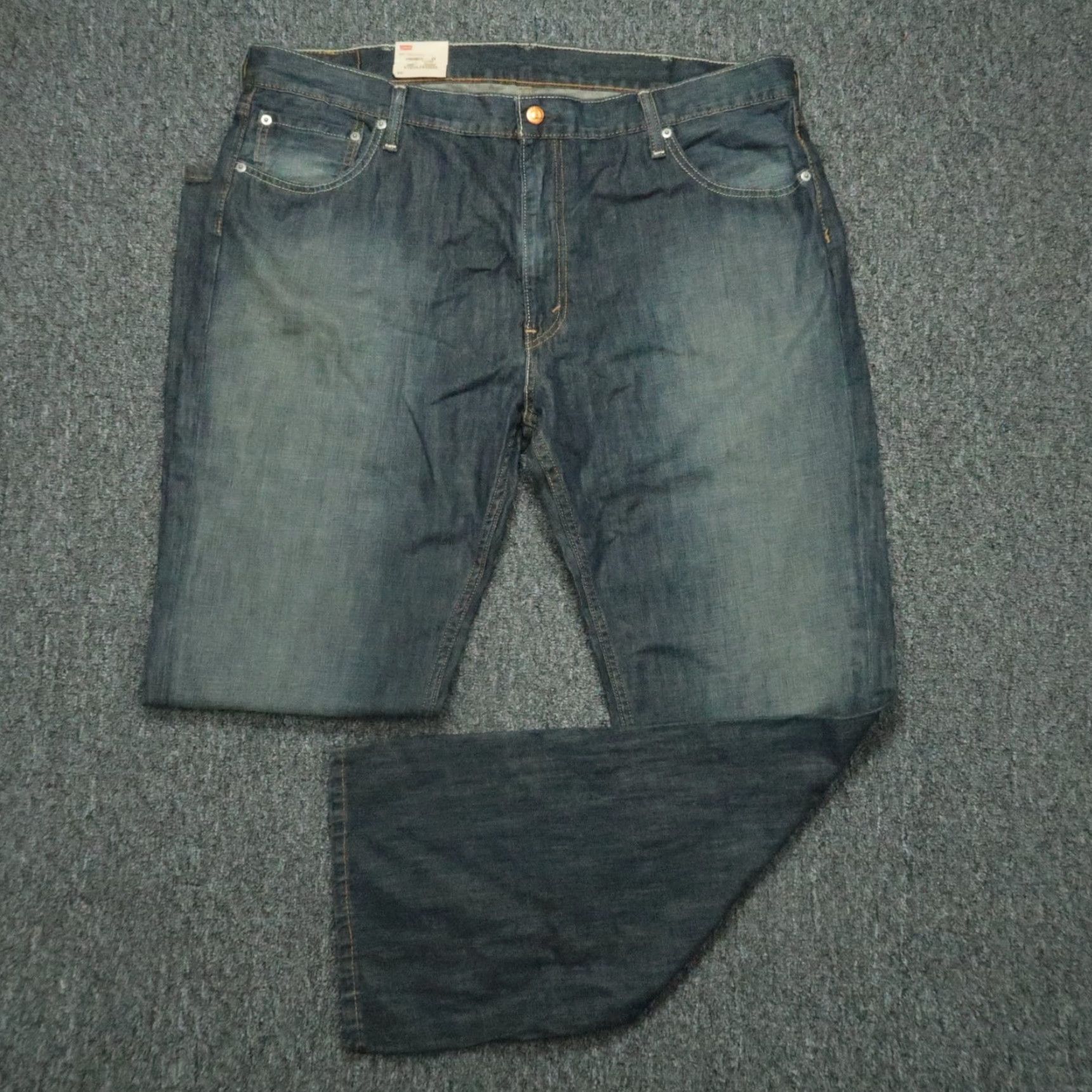 Levi's Levi's Jeans Mens 42x32 527 Slim Bootcut 5-Pocket Denim Blue Cotton Jeans Regular Size US 42 / EU 58 - 2 Thumbnail