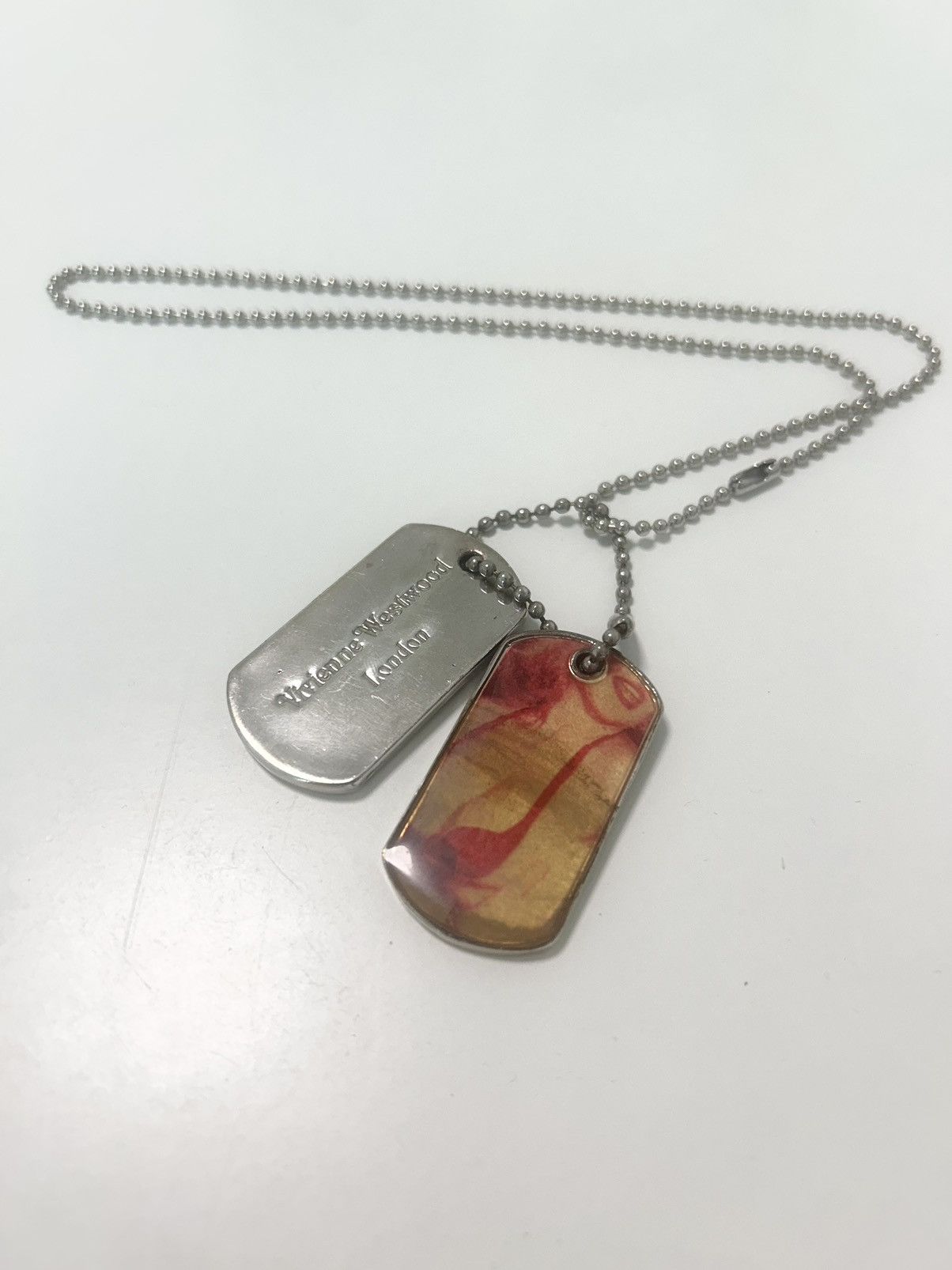 Vivienne Westwood *RARE* 1997 Marilyn Monroe Dogtag Necklace Size ONE SIZE - 2 Thumbnail