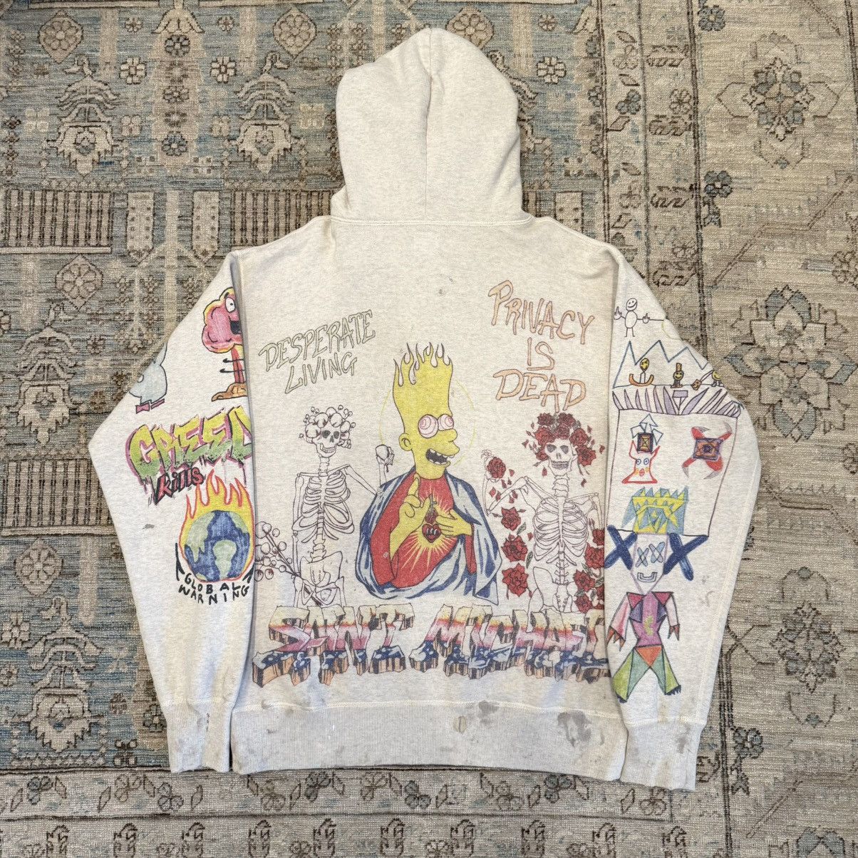 Saint Michael Graffiti Hoodie Size US L / EU 52-54 / 3 - 6 Thumbnail