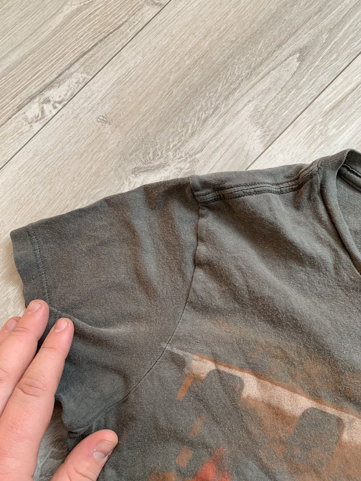Diesel Vintage Diesel T-shirt Burned Identity Size US S / EU 44-46 / 1 - 6 Thumbnail