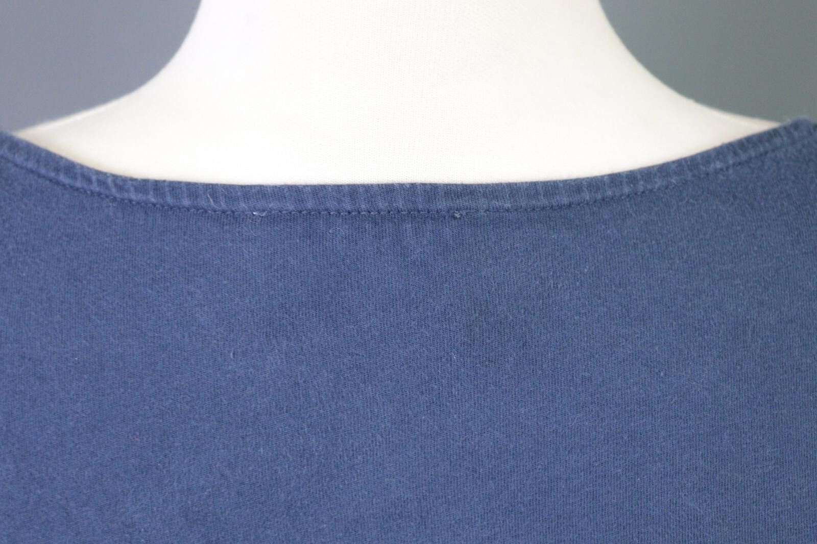 Designer Sezane Blue V-Neck Short Sleeve Top Blouse Shirt Size S Size S / US 4 / IT 40 - 12 Thumbnail