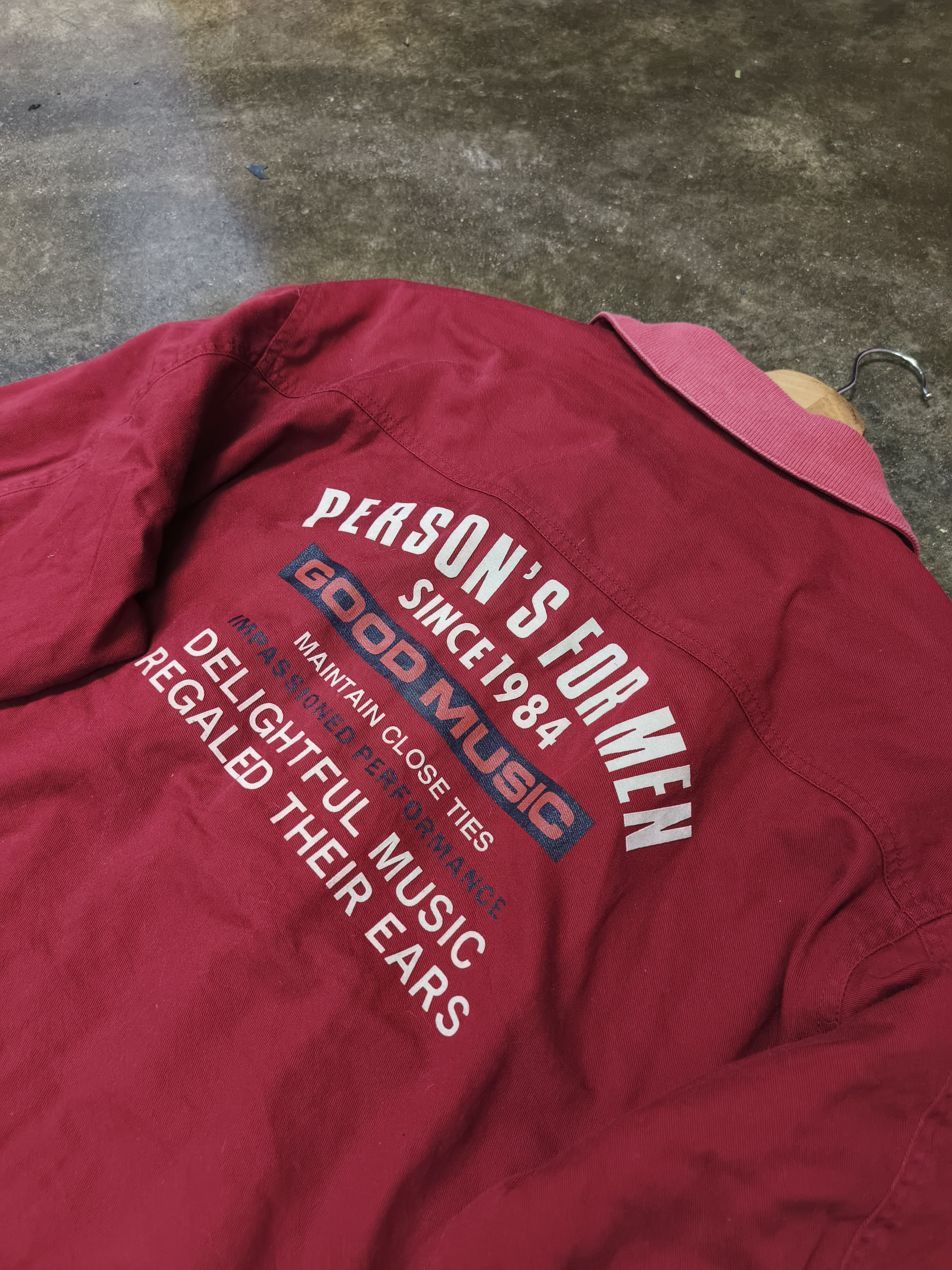 PERSON'S PERSONS FOR MEN WORLD PRODUCE BOMBER JACKET Size US L / EU 52-54 / 3 - 2 Thumbnail