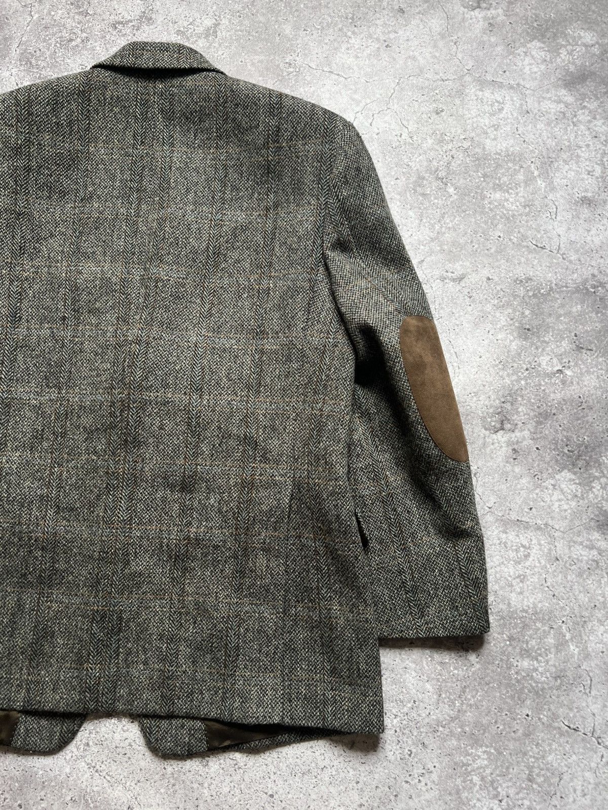 Harris Tweed Harris Tweed Mario Barutti Wool Blazer Jacket Men's Size 40L - 11 Thumbnail