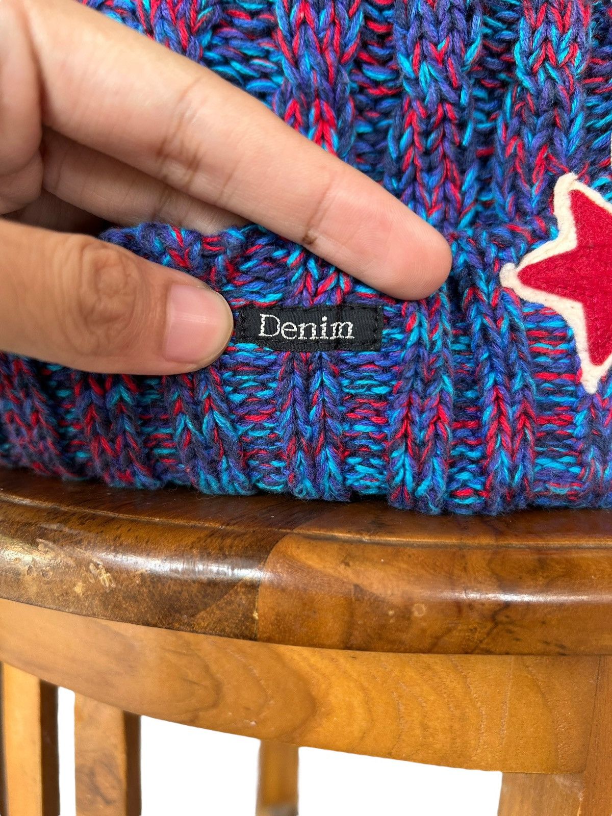 Japanese Brand × Kapital × Vintage Vtg Denim Dungaree X Mickey Mouse Made Japan knitted Beanie Size ONE SIZE - 4 Thumbnail