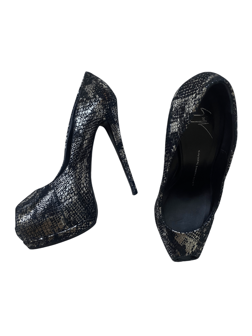 Giuseppe Zanotti SS22 Giuseppe Zanotti Heritage Skin High Heel Size US 8.5 / IT 38.5 - 6 Thumbnail