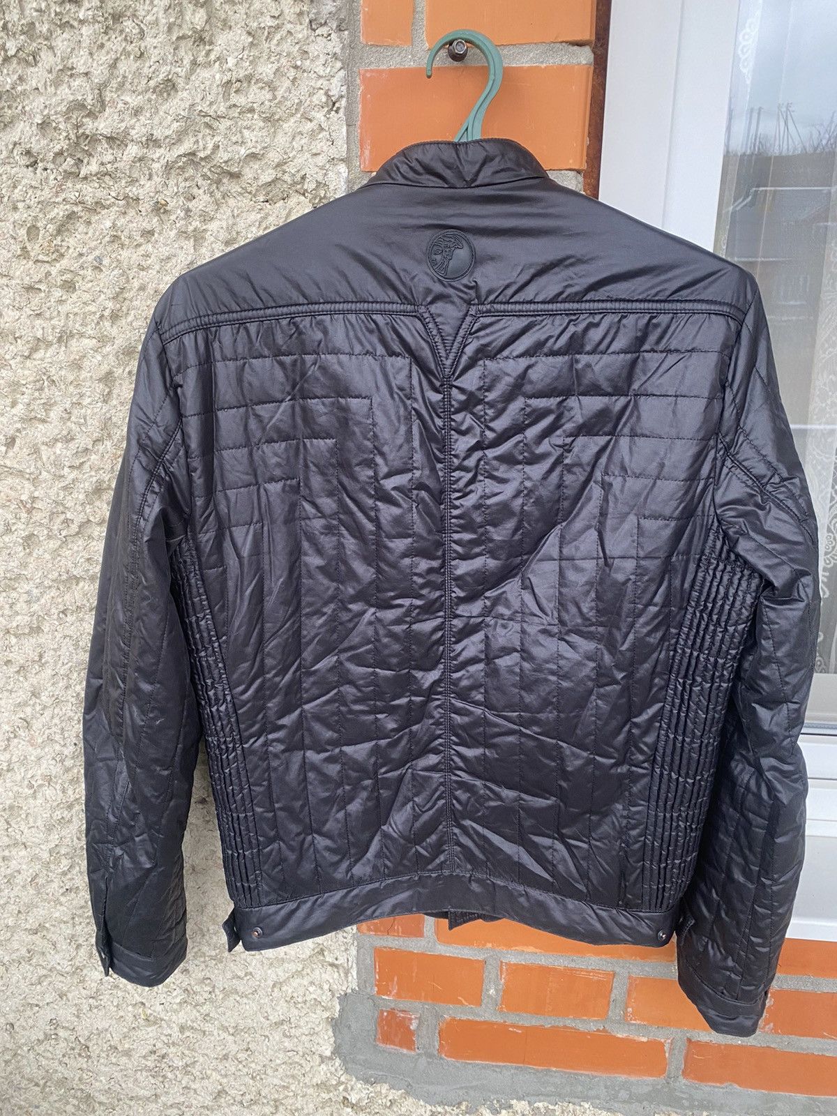 Versace 🖤Gianni Versace Collection Quilted Moto Jacket Size US S / EU 44-46 / 1 - 10 Thumbnail
