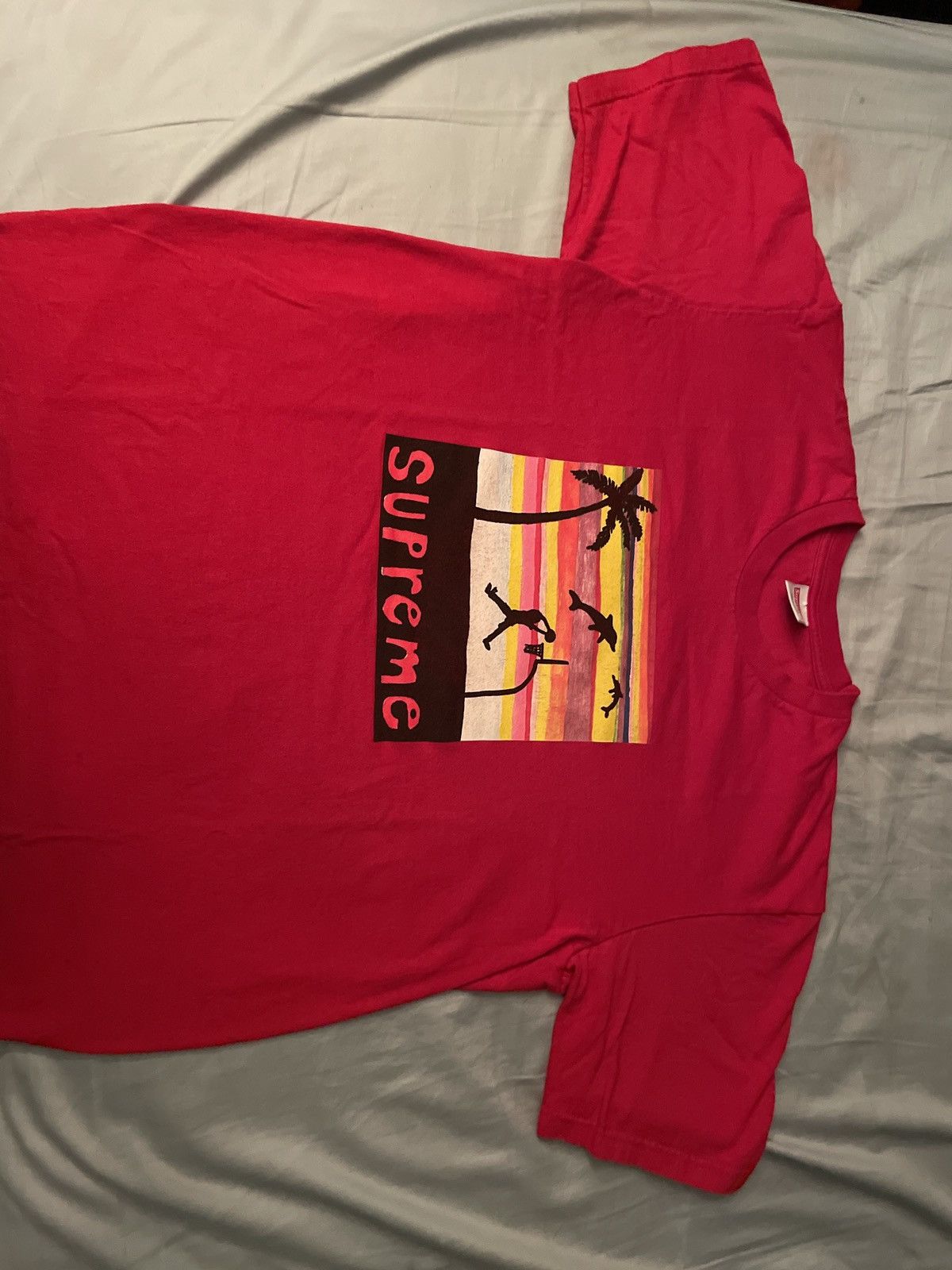 Supreme Supreme SS21 dunk tee Size US M / EU 48-50 / 2 - 4 Thumbnail