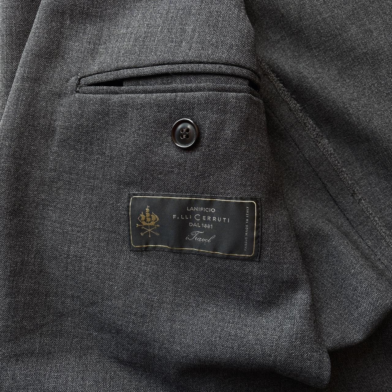 Suitsupply SuitSupply FW17 Cerruti grey wool traveler sport coat 34R Size 34R - 5 Thumbnail