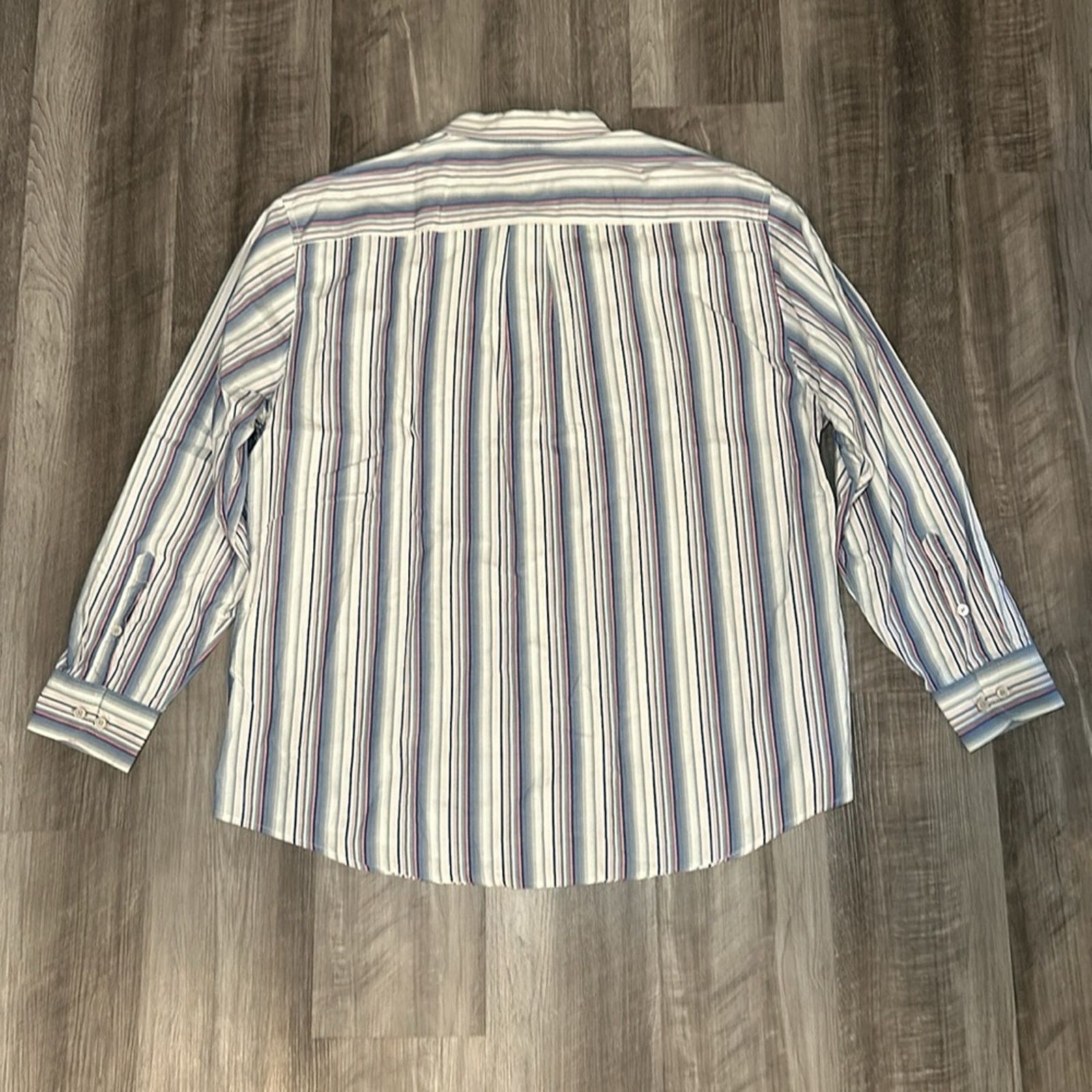 Tommy Bahama Tommy Bahama Pima Cotton Long Sleeve Button Down - 2XL Size US XXL / EU 58 / 5 - 3 Thumbnail