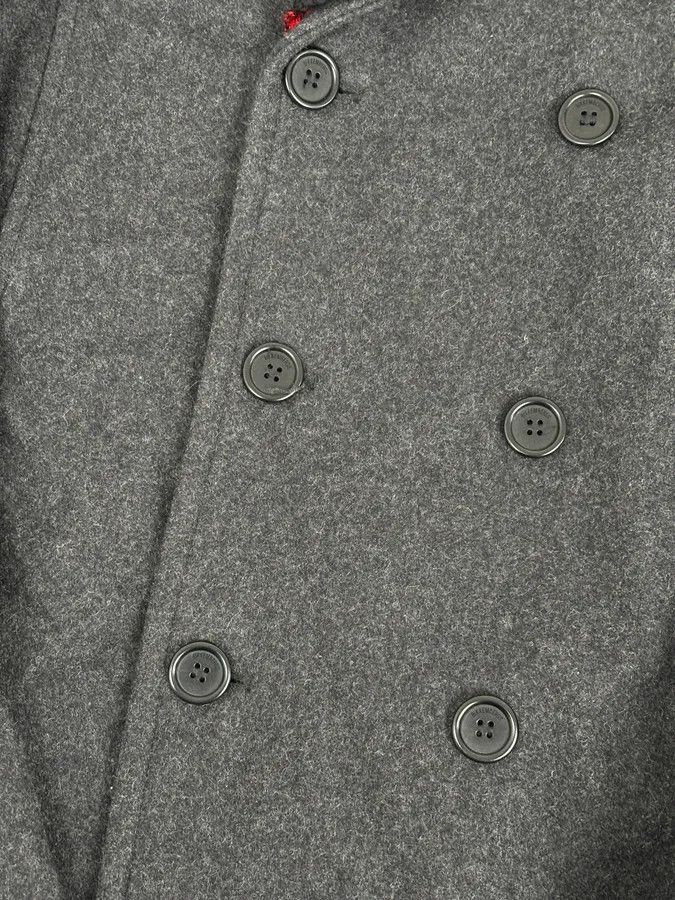 Dirk Bikkembergs AW2009 Dirk Bikkembergs Grey Classy Wool Officer Jacket Size 42R - 8 Thumbnail