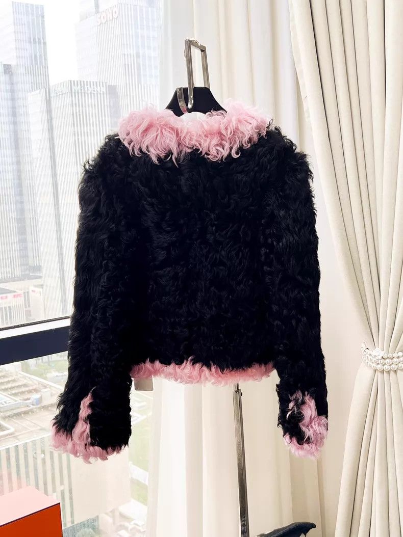Chanel Chanel Pink four-pocket fur coat Size XXS / US 00 / IT 34 - 3 Thumbnail