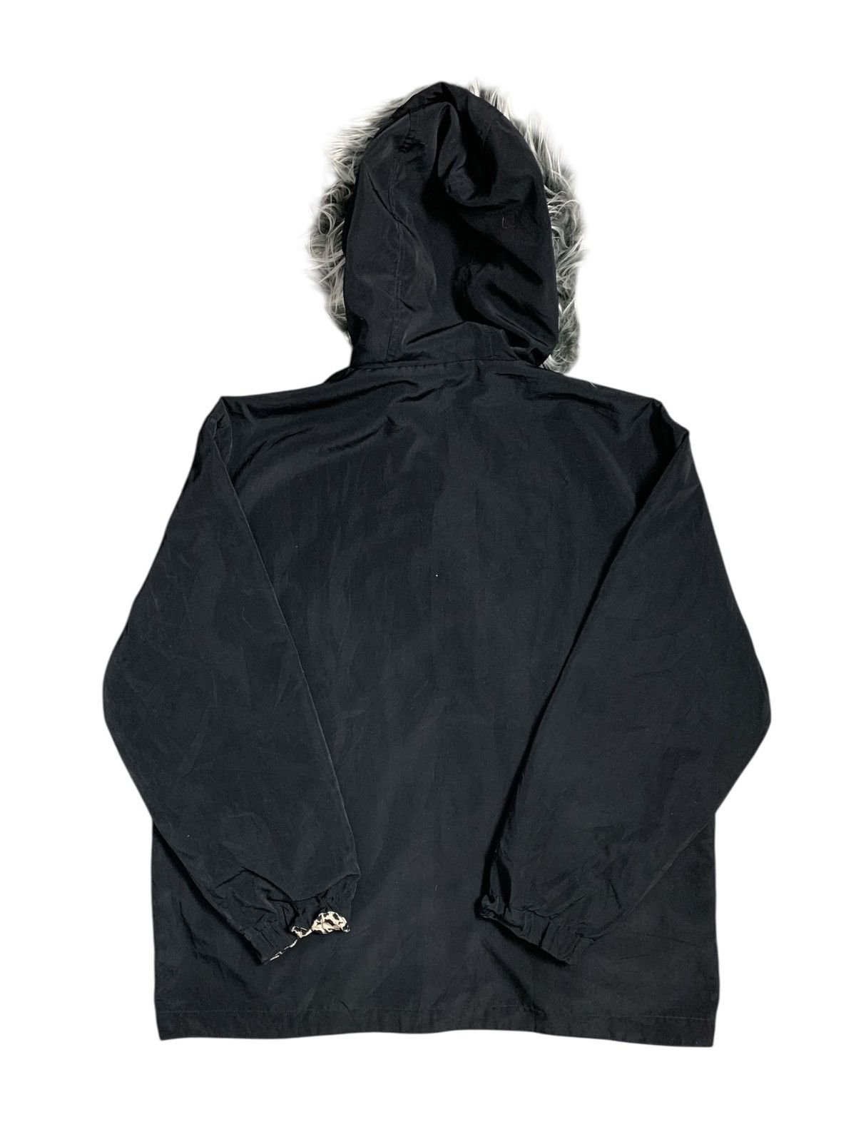 Le Grande Bleu (L.G.B.) LEOPARD REVERSIBLE FUR HOODIE ZIP JACKET IFSIX LGB STYLE Size US L / EU 52-54 / 3 - 4 Thumbnail