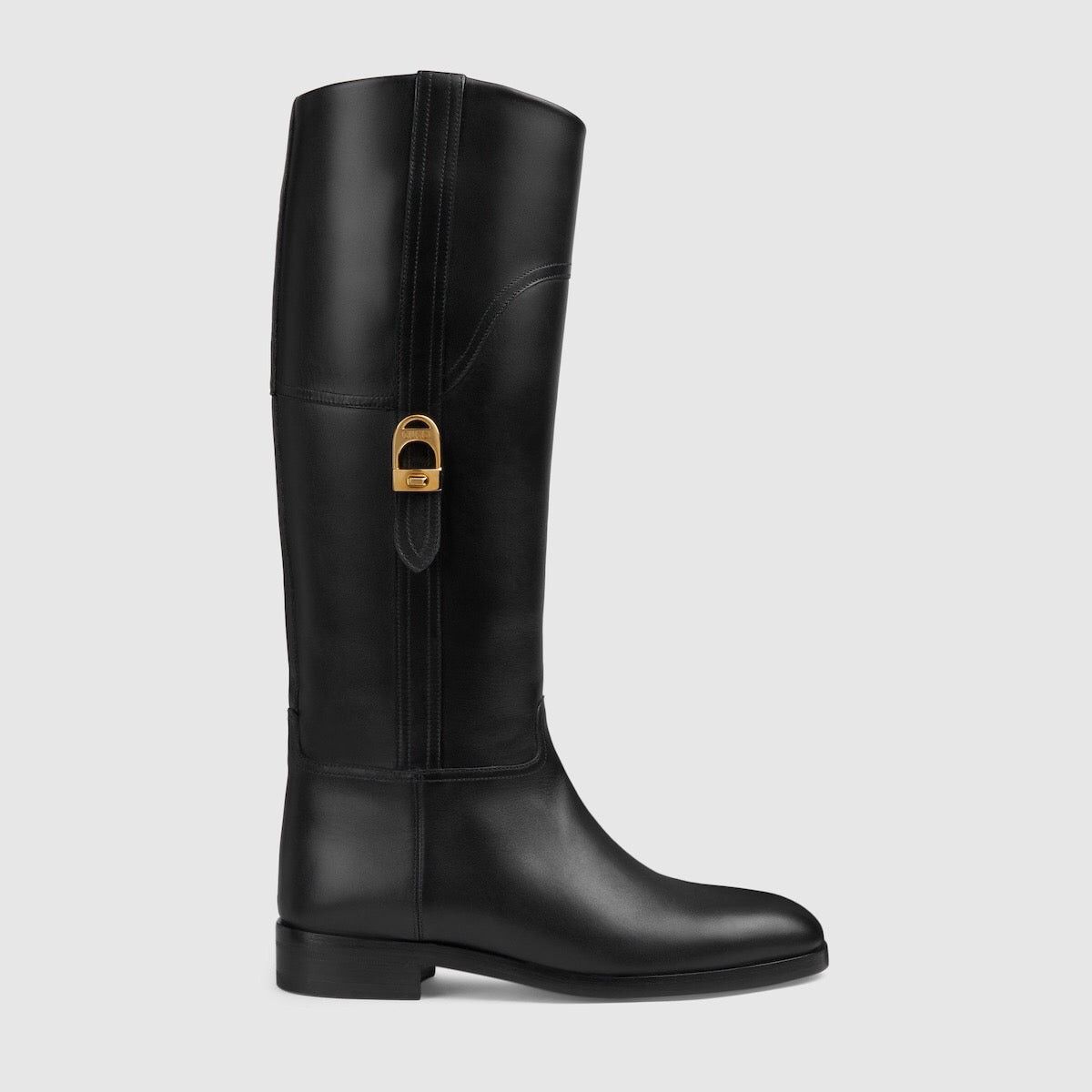 Gucci Clasp and Lock Knee Boots SIZE 39.5