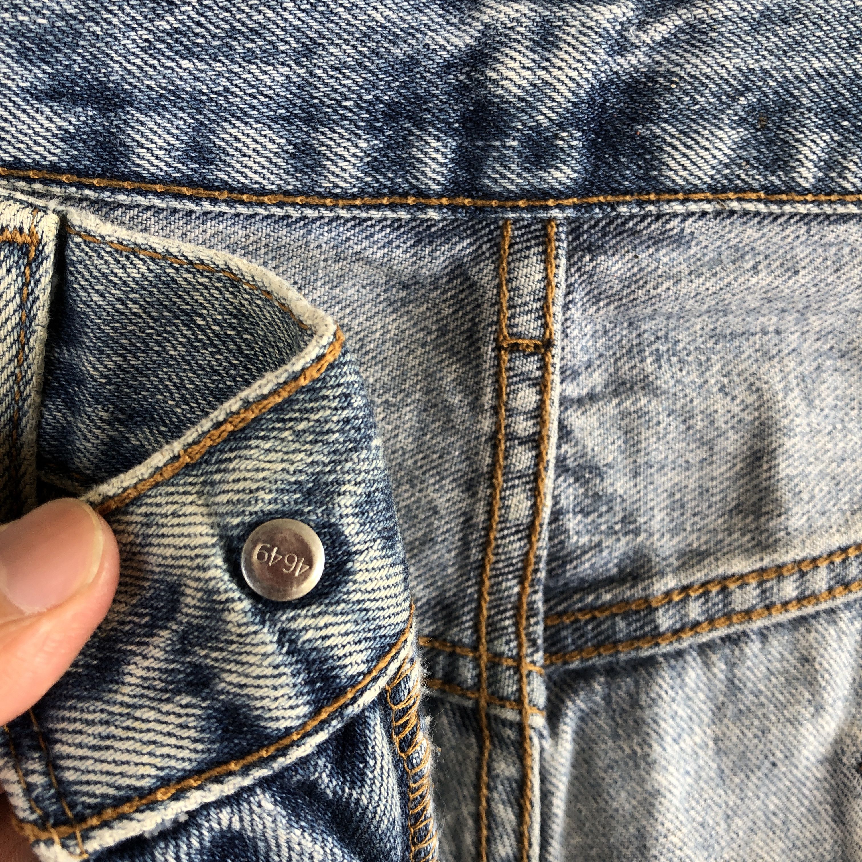Levi's Vintage Y2K Faded Levis 550 Jeans Levi's Baggy Loose Denim Size US 36 / EU 52 - 6 Thumbnail