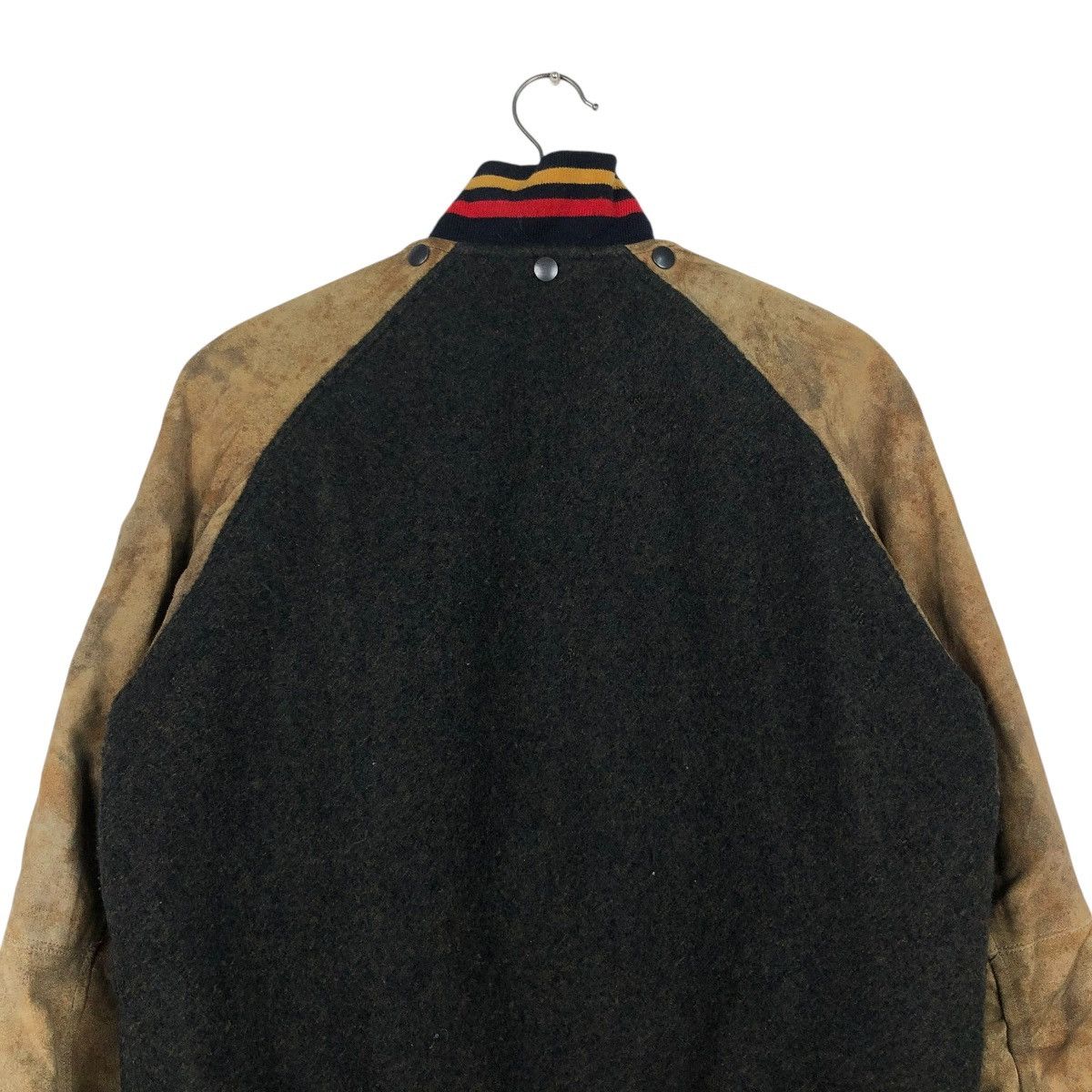 Vintage 🔥VINTAGE VARSITY JACKET LEATHER BCM MADE IN JAPAN Size US M / EU 48-50 / 2 - 11 Thumbnail