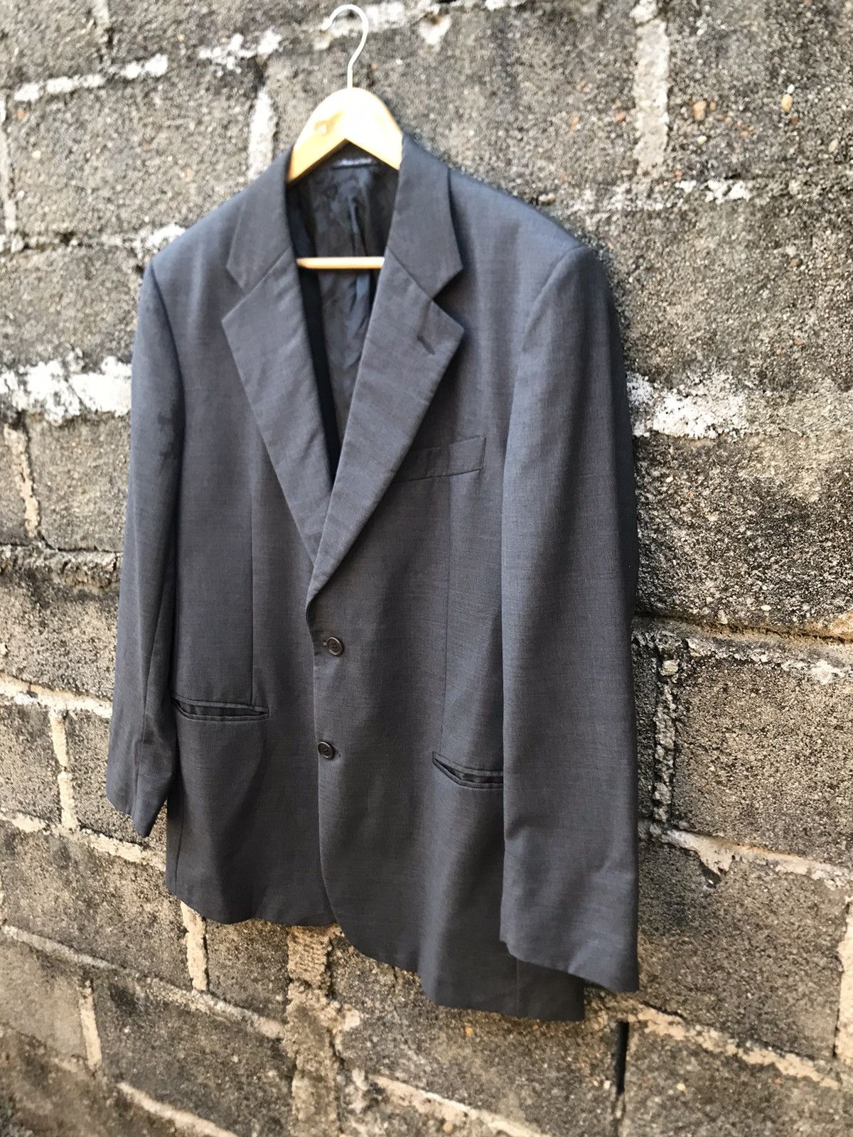 Gianfranco Ferre × Vintage ⚡️Vintage Gianfranco Ferre Studio Single Breasted Blazer Size 52R - 3 Thumbnail