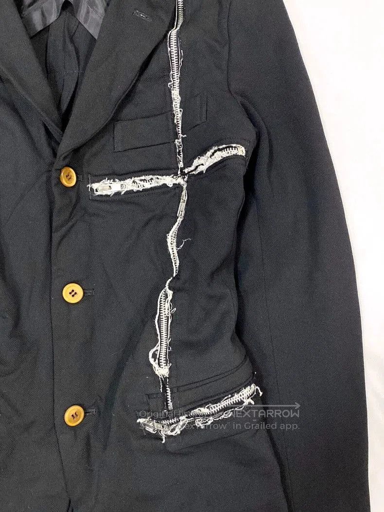 Comme des Garcons Comme des Garcons Punk Ripped Blazer XS. Size US XS / EU 42 / 0 - 2 Thumbnail