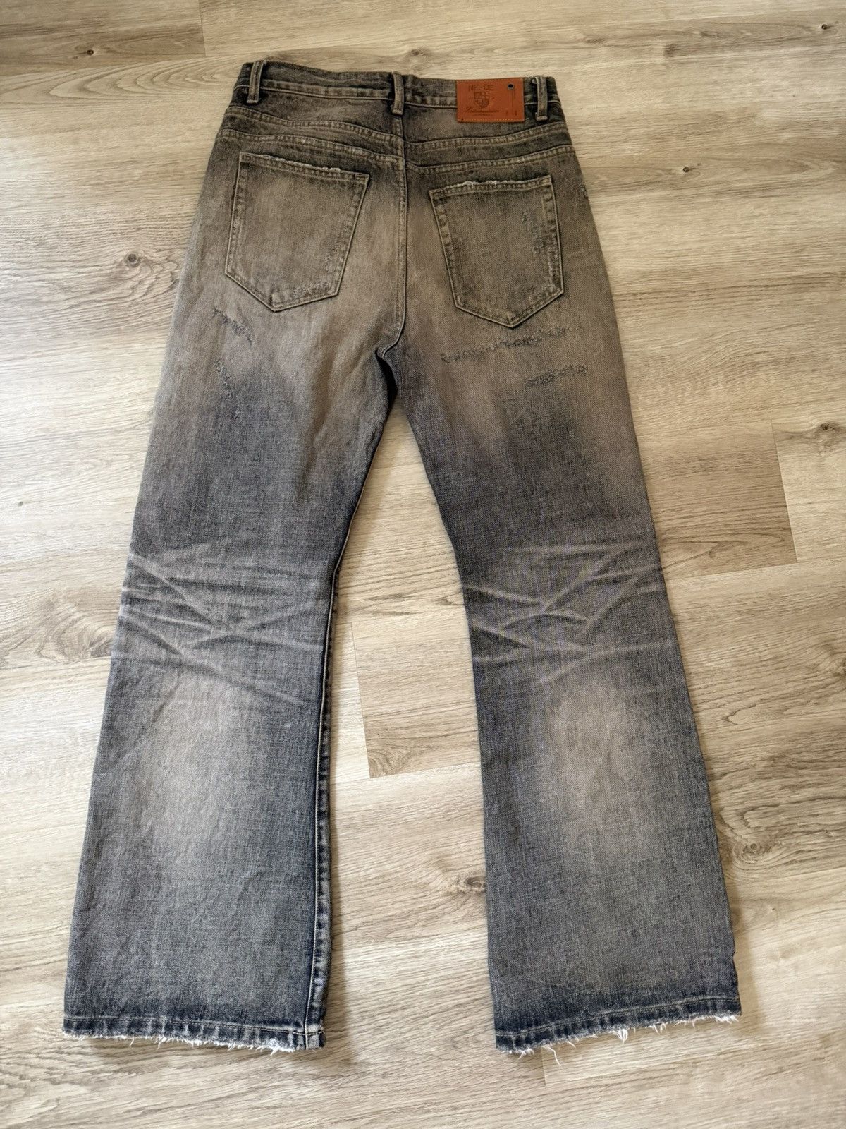 No Faith Studios No Faith Studios Solar Fade Selvedge Denim Bootcut Size US 31 - 3 Thumbnail